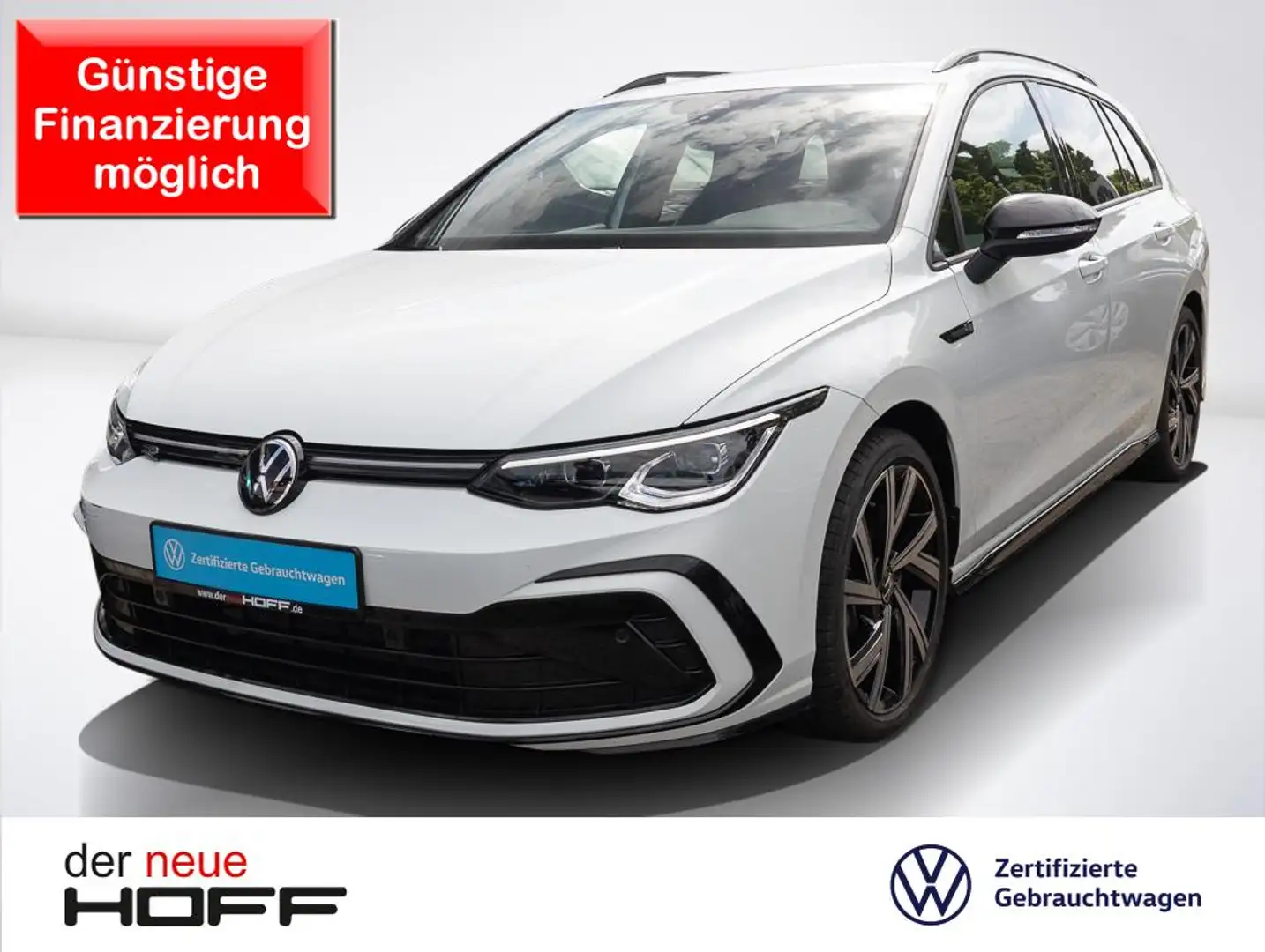 Volkswagen Golf Variant 1.5 eTSI DSG R-Line Navigation LED ACC Bla Wit - 1