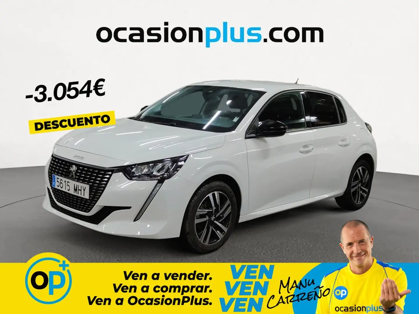 Peugeot 208 1.2 Puretech S&S Allure 100 Blanco - 1