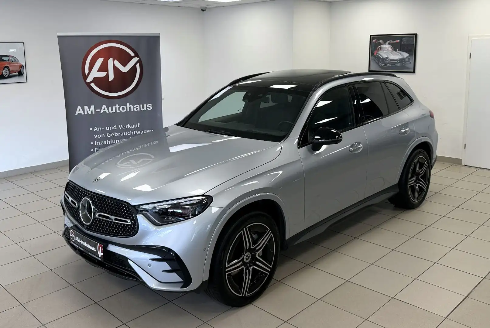 Mercedes-Benz GLC 450 d 4M *AMG*Night*PanSD*AHK*ACC*HUD*StdHzg Silber - 1