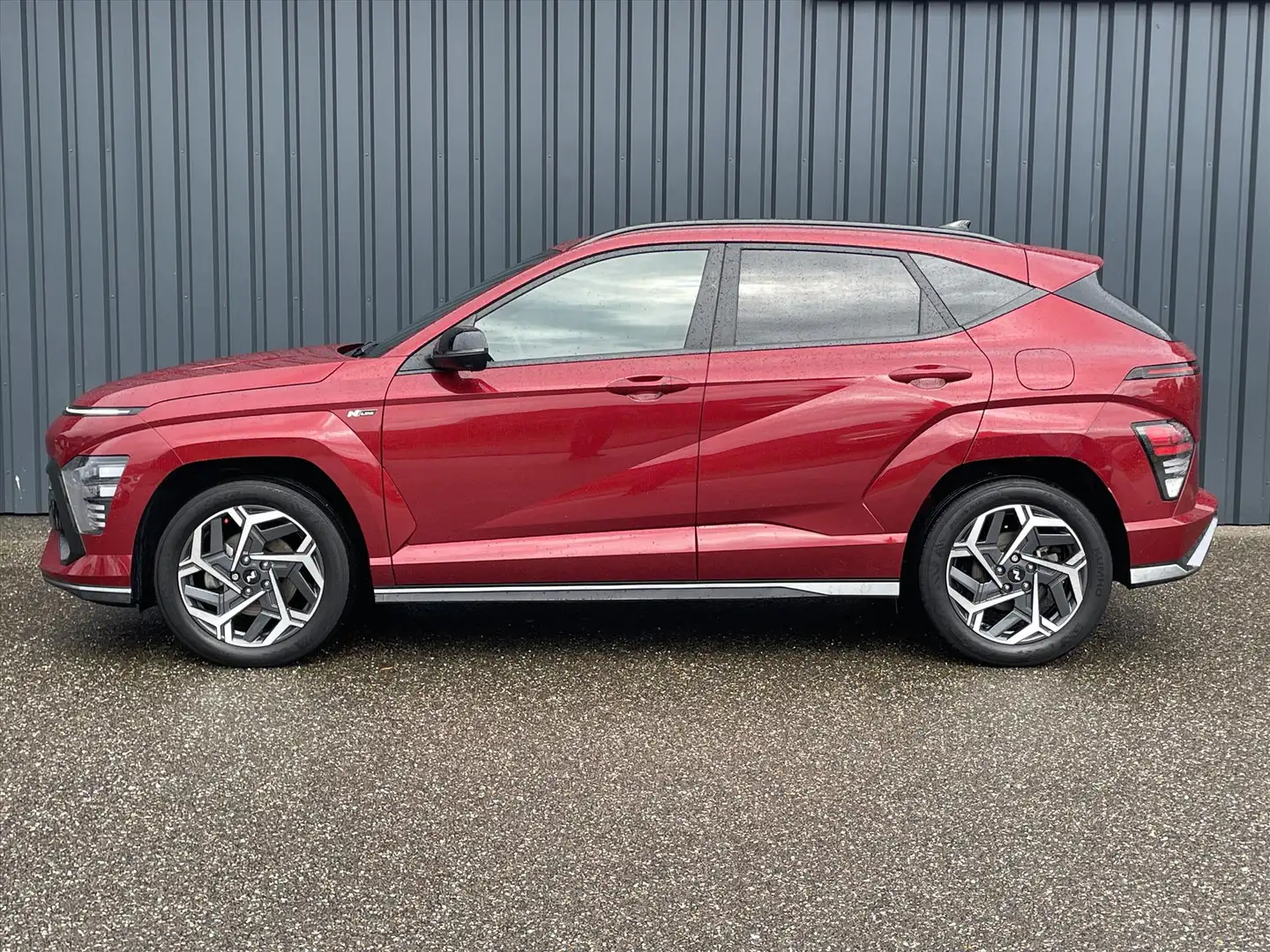 Hyundai KONA New 1.6 GDI HEV 141pk DCT N-Line Stoelverwarming V Rouge - 2