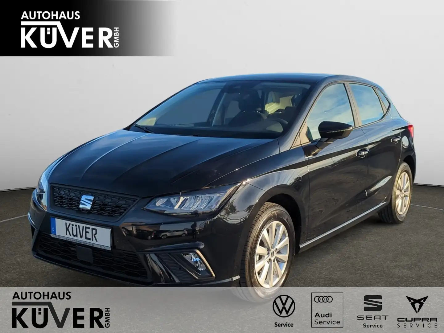 SEAT Ibiza Reference 1.0 GRA+Shzg.+Einparkh.+CarPlay Schwarz - 1