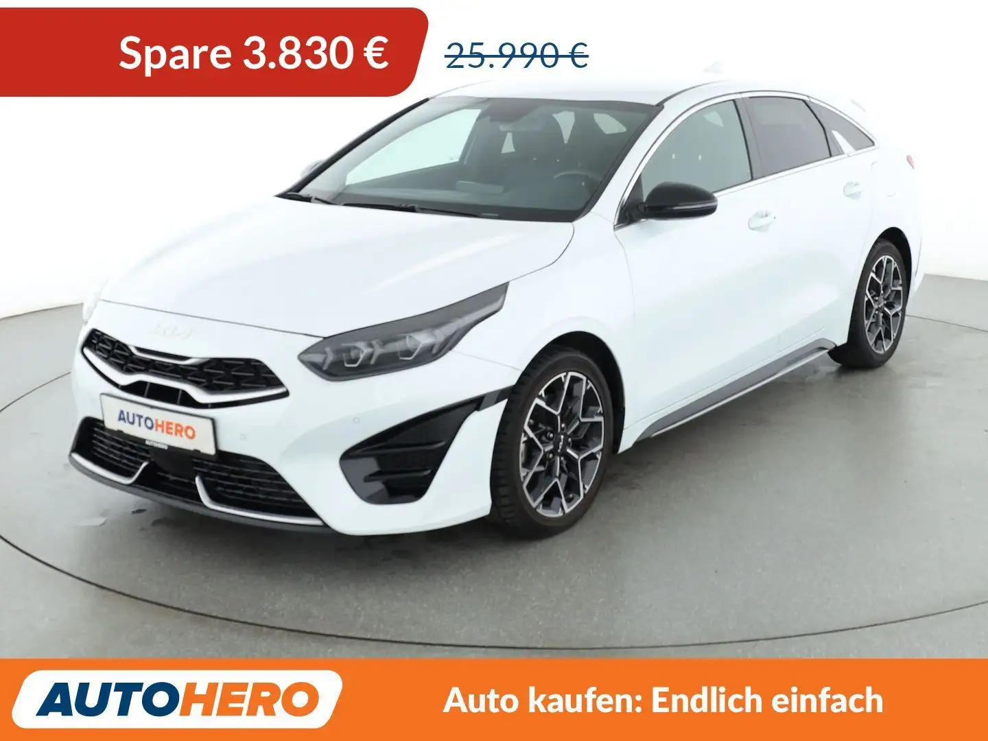 Kia ProCeed / pro_cee'd 1.5 TGDI GT Line Aut.*LED*NAVI*ACC*CAM*PDC*SHZ* Weiß - 1