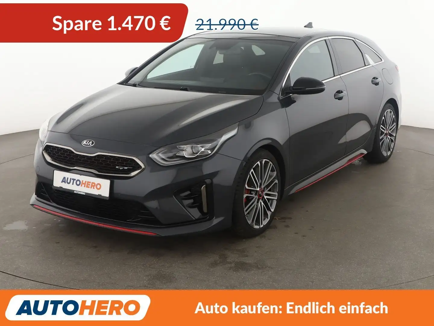 Kia ProCeed / pro_cee'd 1.6 TGDI GT Aut.*NAVI*LED*CAM*SHZ*ALU* Grau - 1