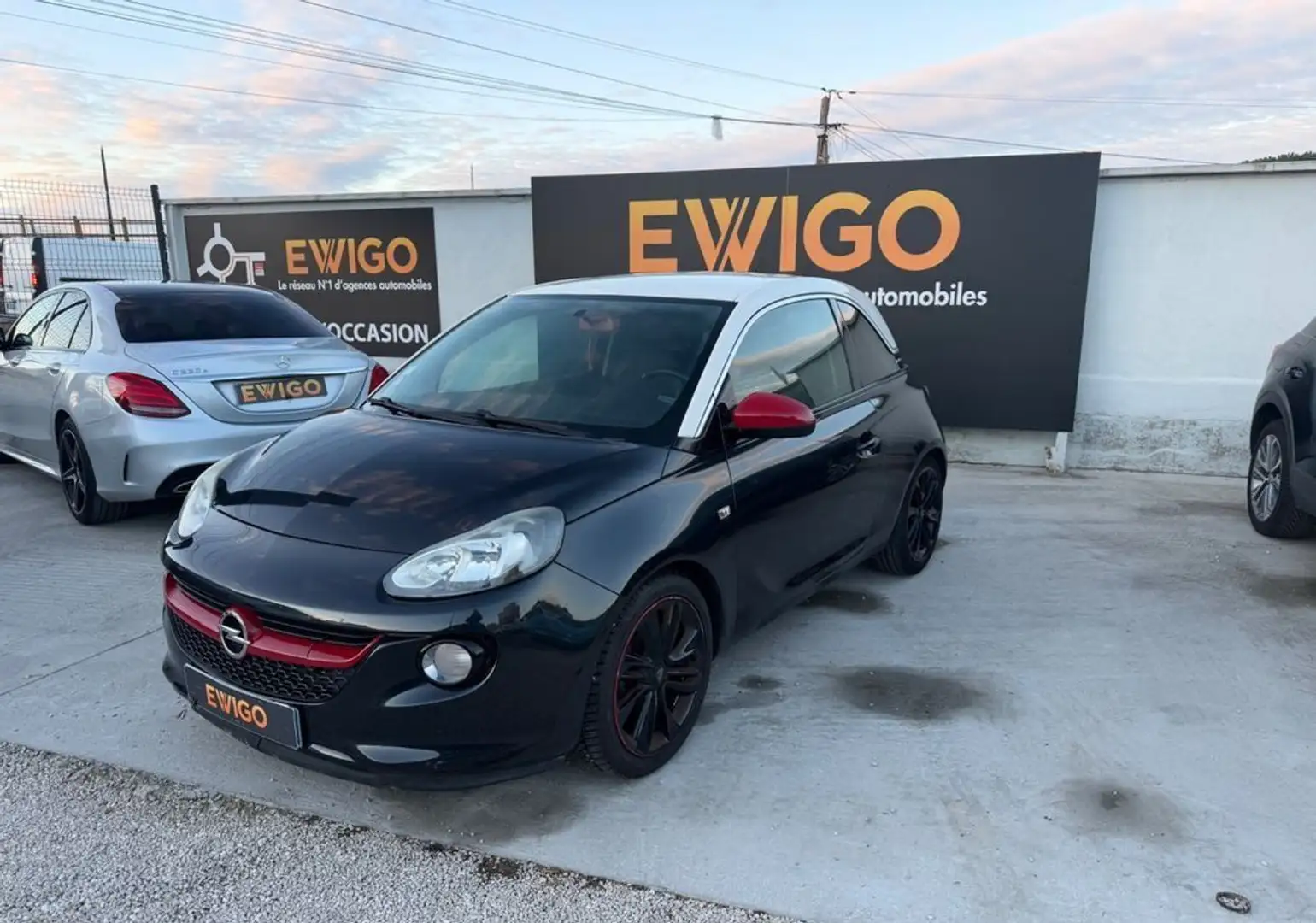 Opel Adam 1.4 twinport 100 ch slam clim auto bluetooth Noir - 1
