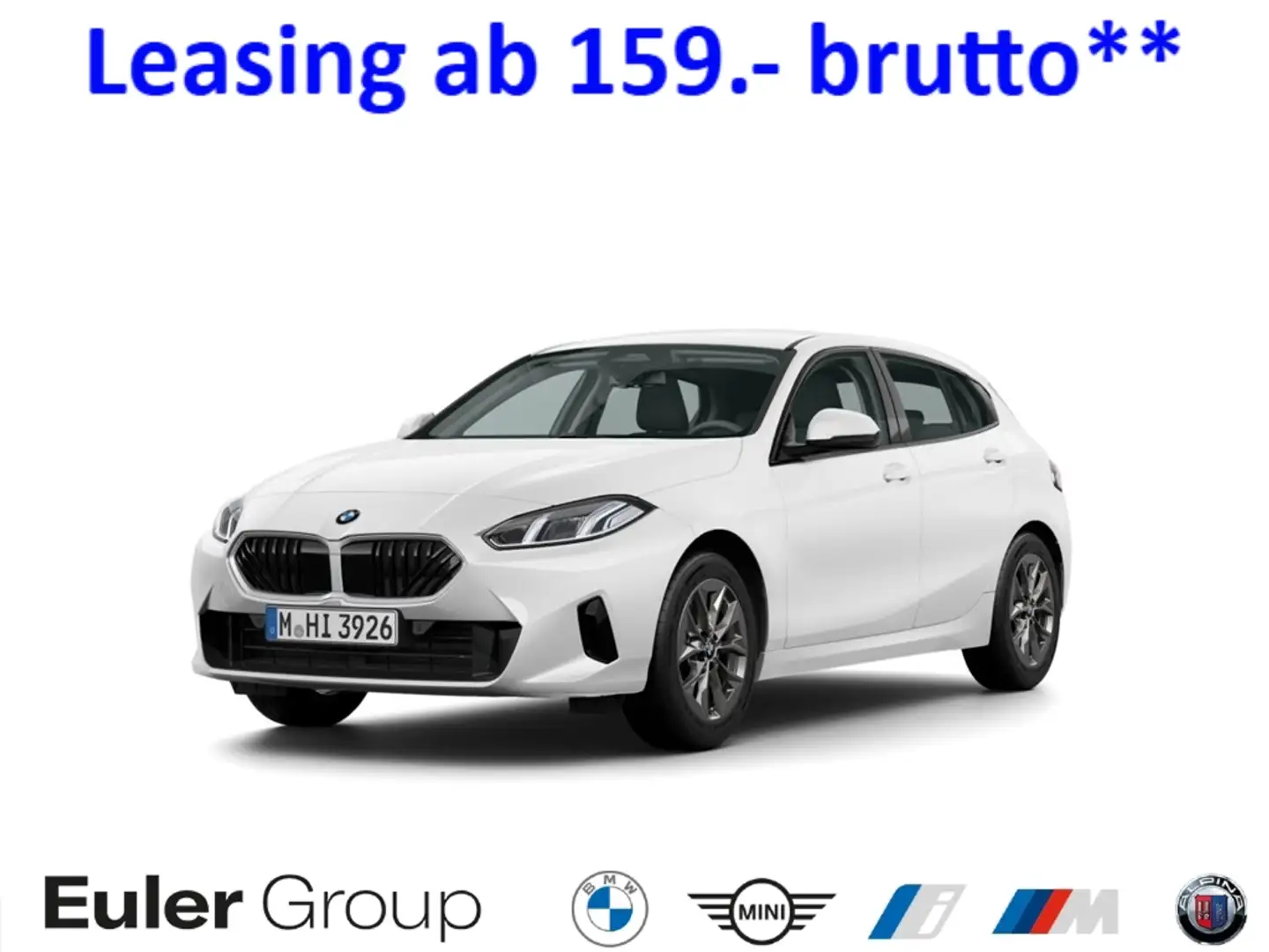 BMW 120 iA Limo Navi AHK Alu17'' Komf-Zug. adLED FLA DA PA Weiß - 1