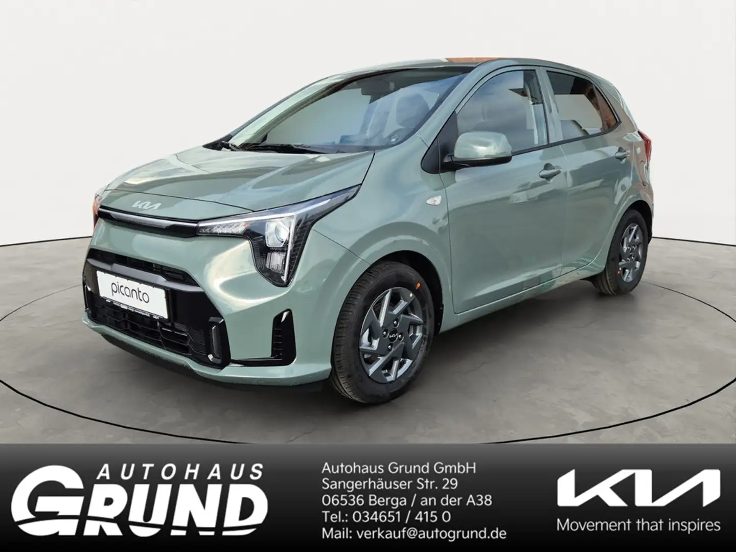 Kia Picanto 1.0 GDI VISION | Navi | Kamera | SHZ Grün - 1