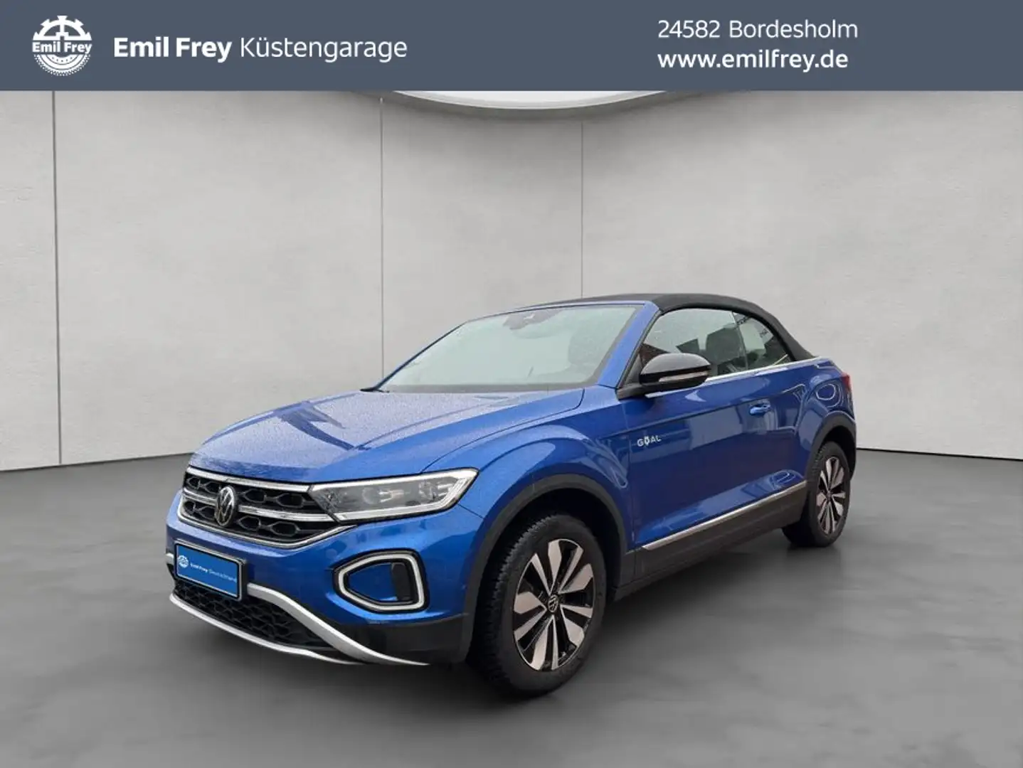Volkswagen T-Roc Cabriolet Goal 1.0 TSI Kamera/LED/Navi Blau - 1
