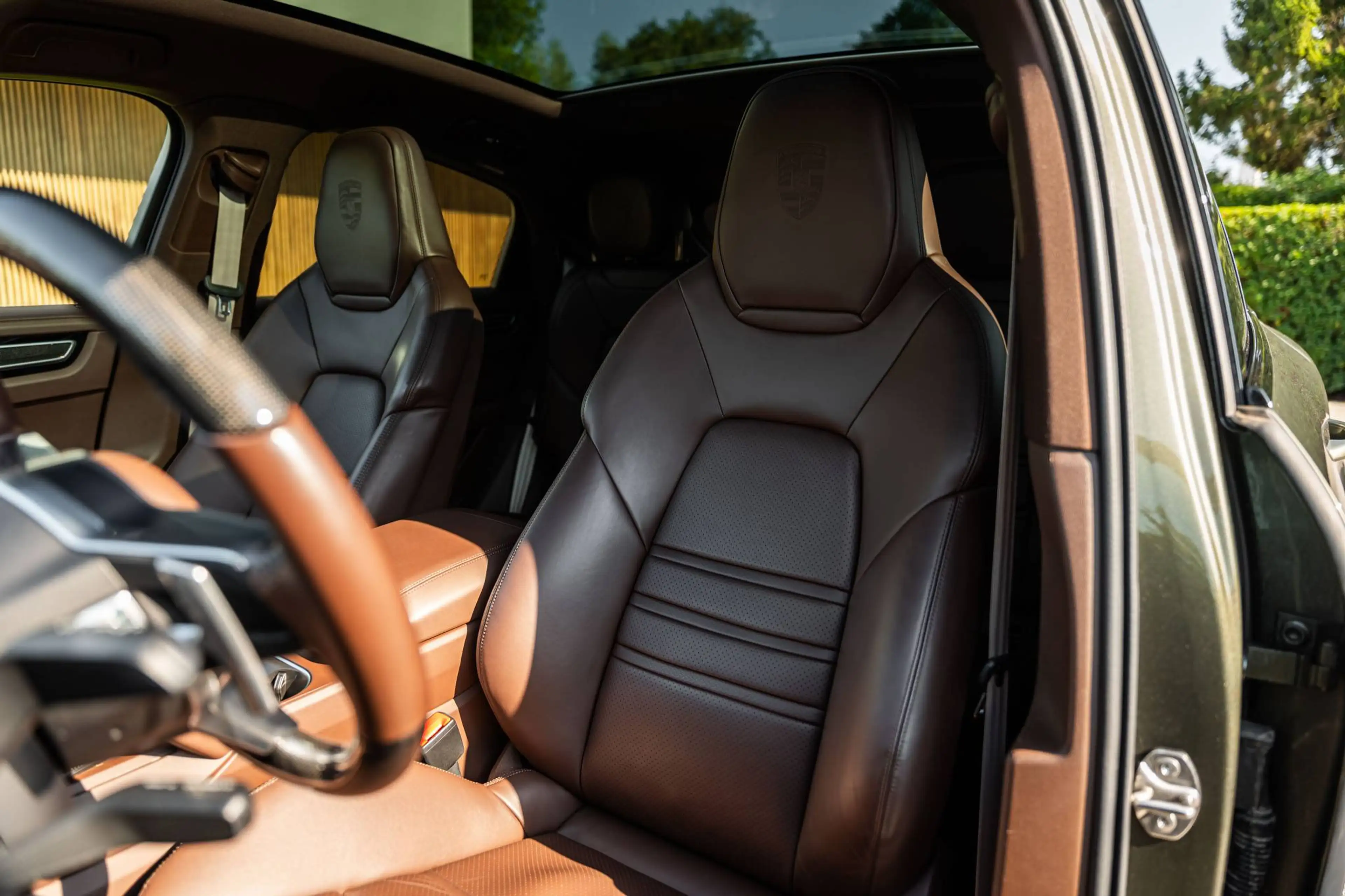 Porsche Cayenne E-HYBRID COUPE/PTS-OAK GREEN/PLATINUM EDITION/FULL OPTION — photo 15