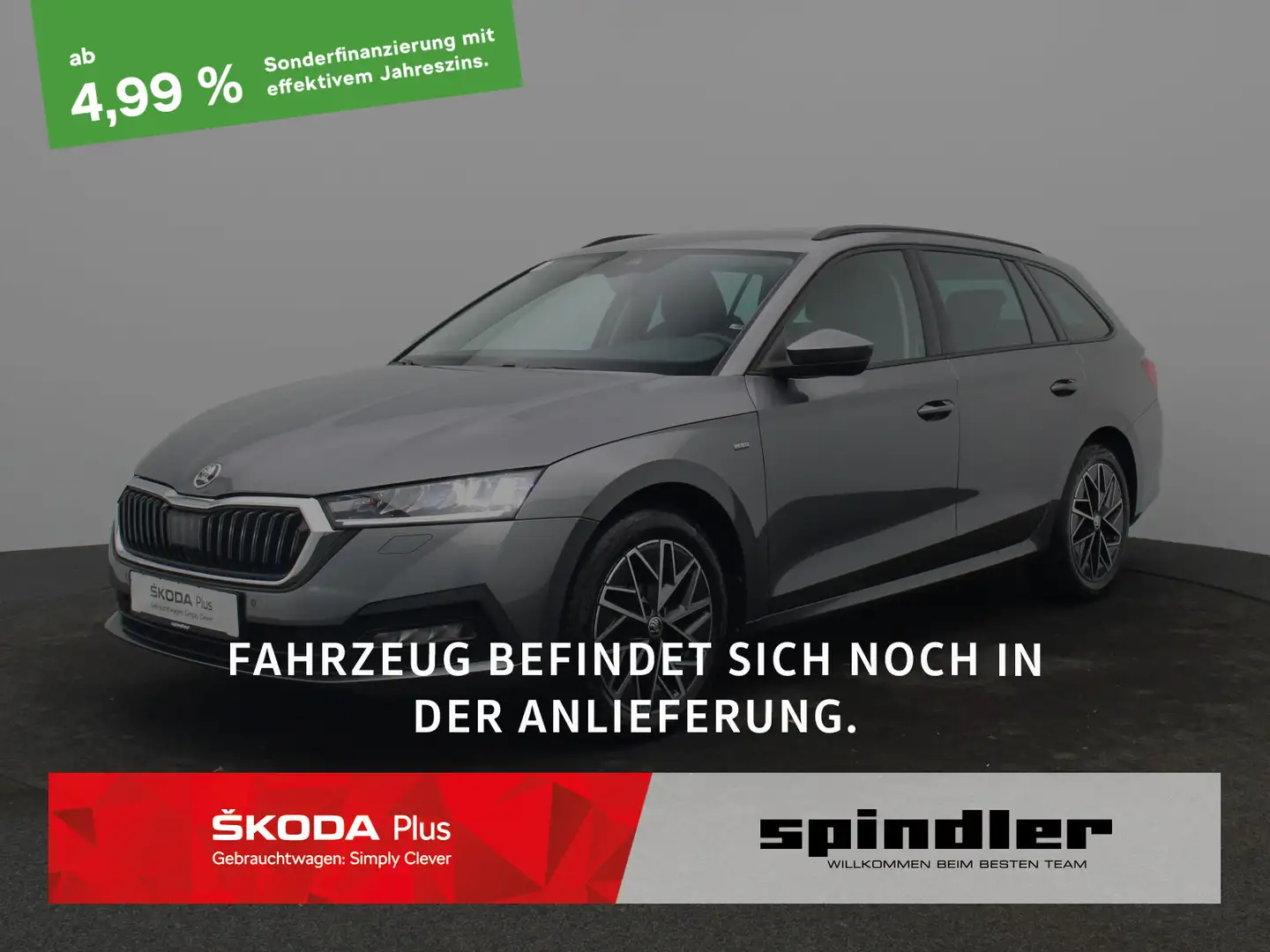 Skoda Octavia Combi Clever2.0 TDI DSG / Standh., AHK Gris - 1