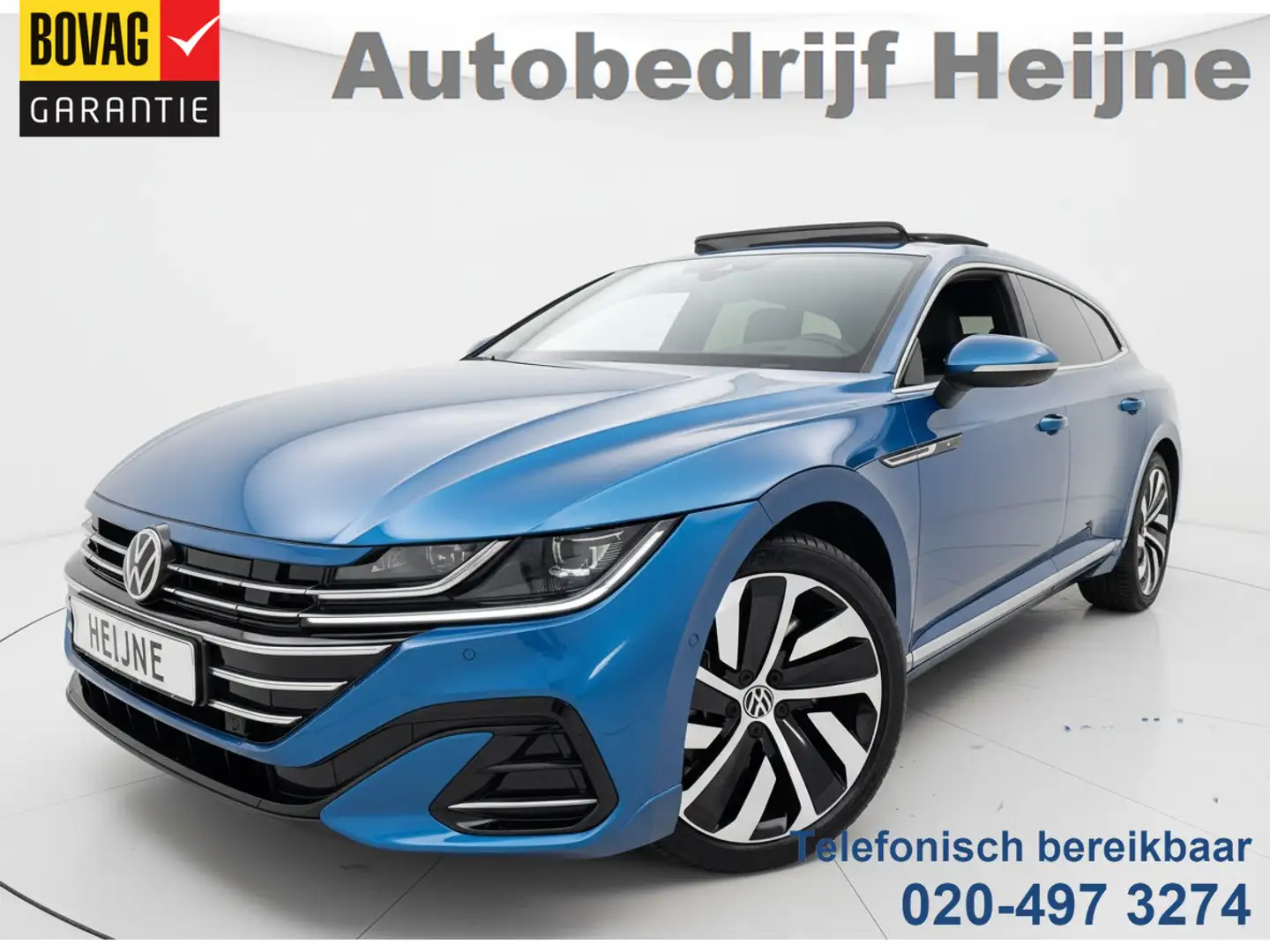 Volkswagen Arteon Shooting Brake eHYBRID 218PK DSG R-LINE BUSINESS+ Bleu - 1