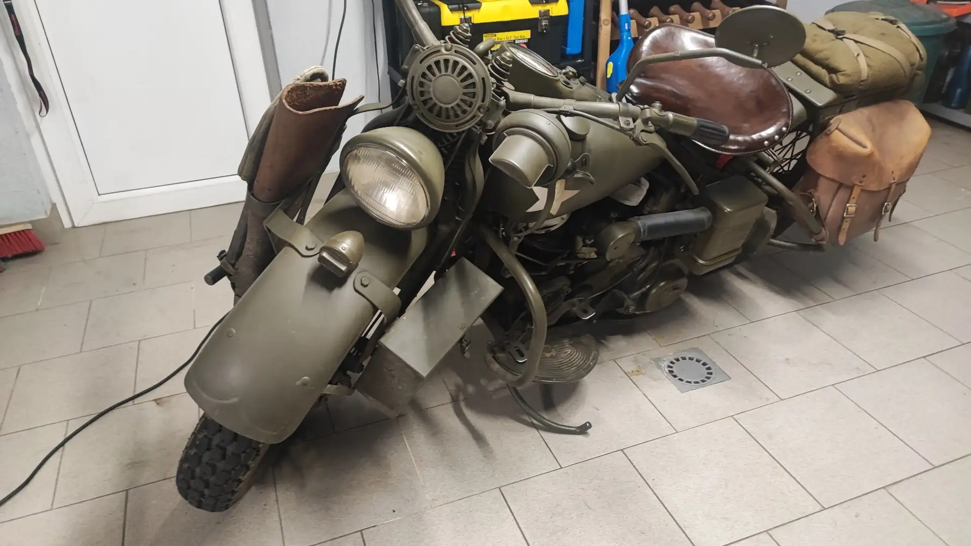 Harley-Davidson WLA Liberator Zelená - 1