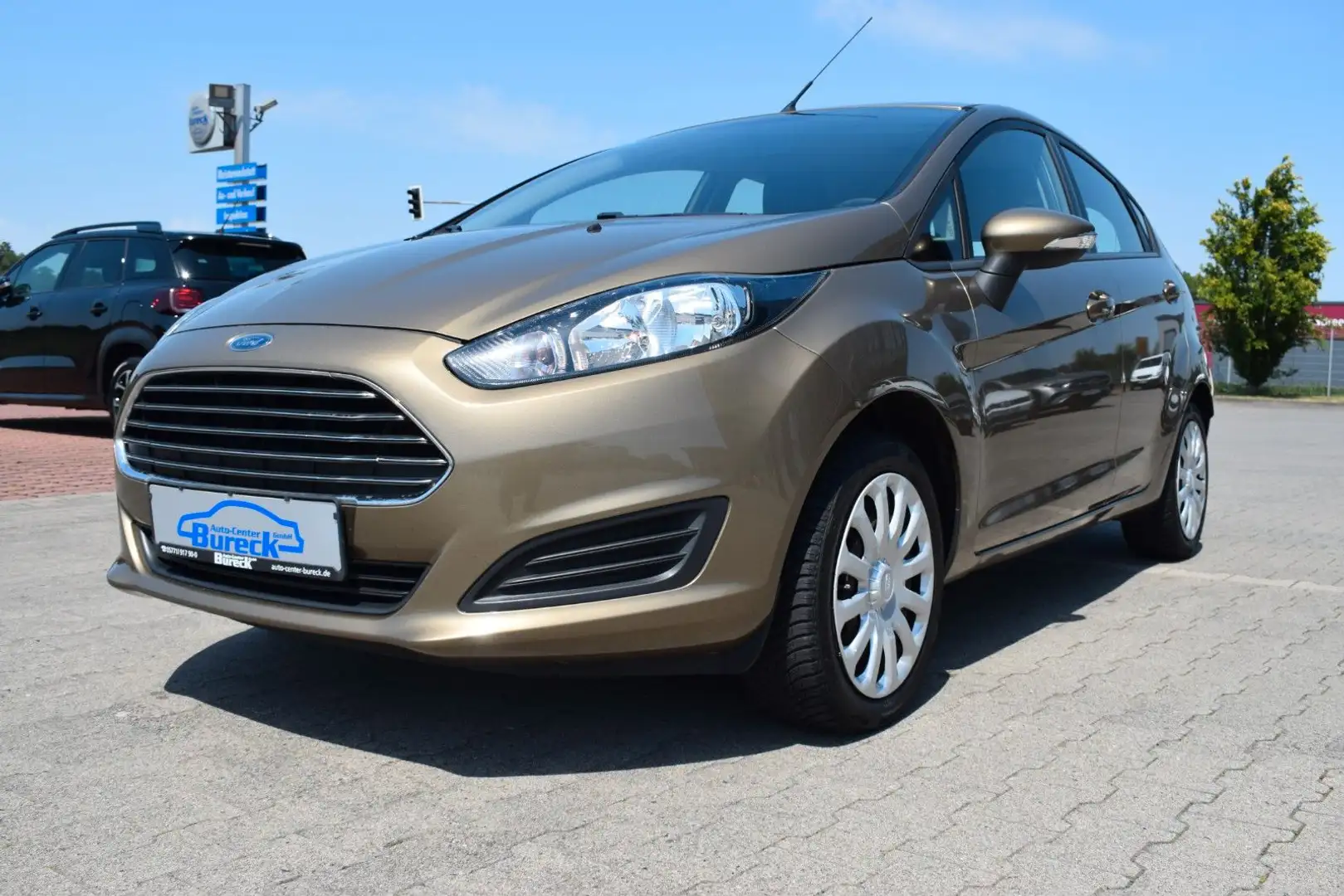 Ford Fiesta 1,,0 Trend SHZ/Klima/BT/ZV Brun - 2