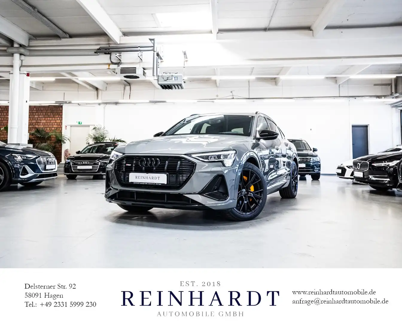 Audi e-tron SPORTBACK 55 2x S LINE/BLACK-EDITION/ACC Gris - 1