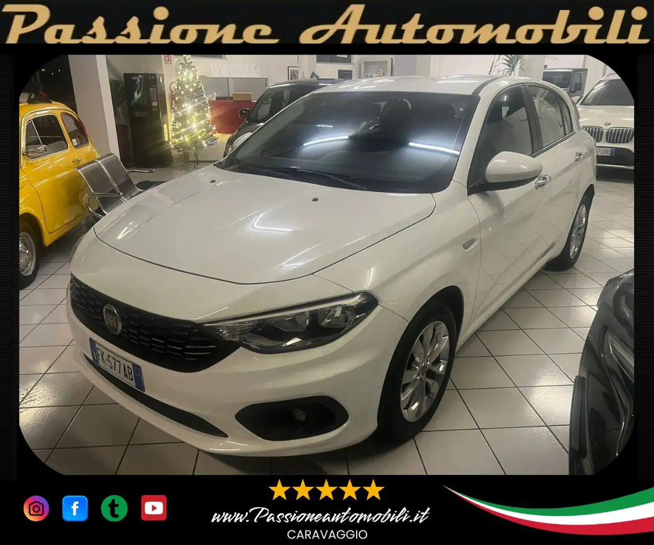 Fiat Tipo Tipo 5 porte II 5p 1.6 mjt Easy Business EURO6D Wit - 1