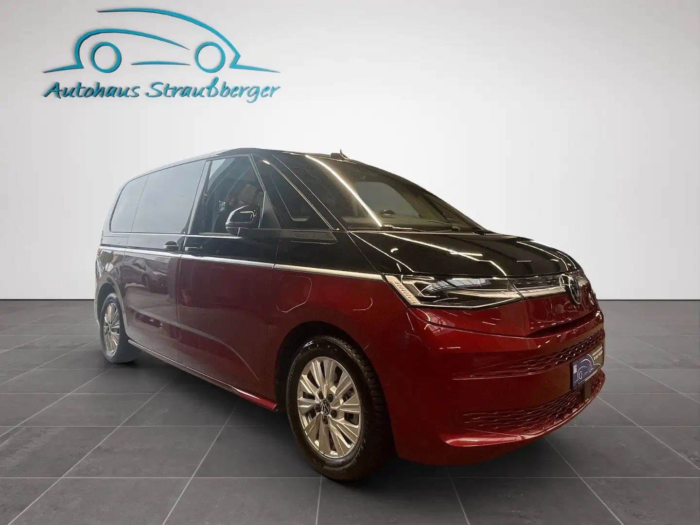 Volkswagen T7 Multivan Style eHybrid ACC 360° AHK IQL Pano Rot - 2