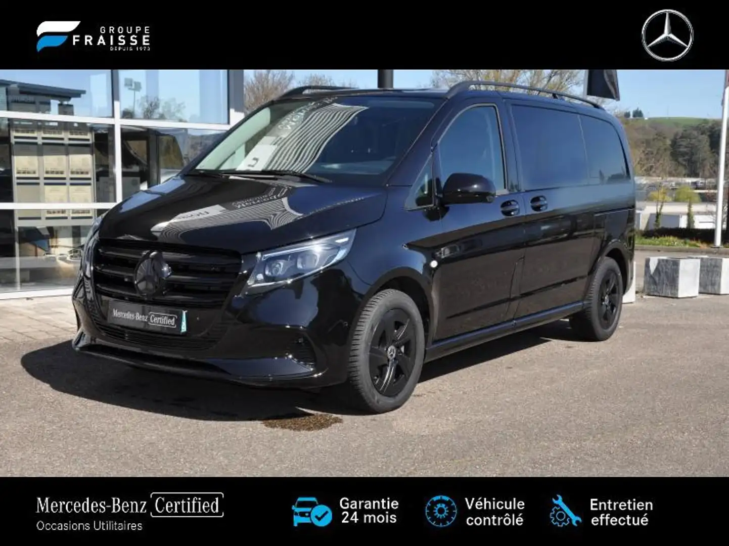 Mercedes-Benz Vito 119 CDI Mixto Compact Select 4x4 9G-Tronic Noir - 1
