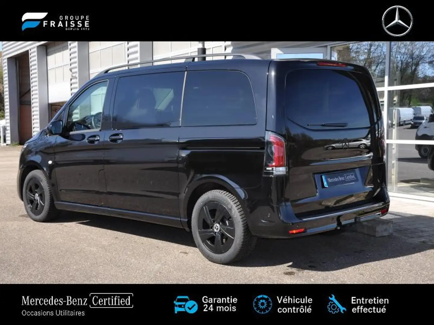 Mercedes-Benz Vito 119 CDI Mixto Compact Select 4x4 9G-Tronic Noir - 2