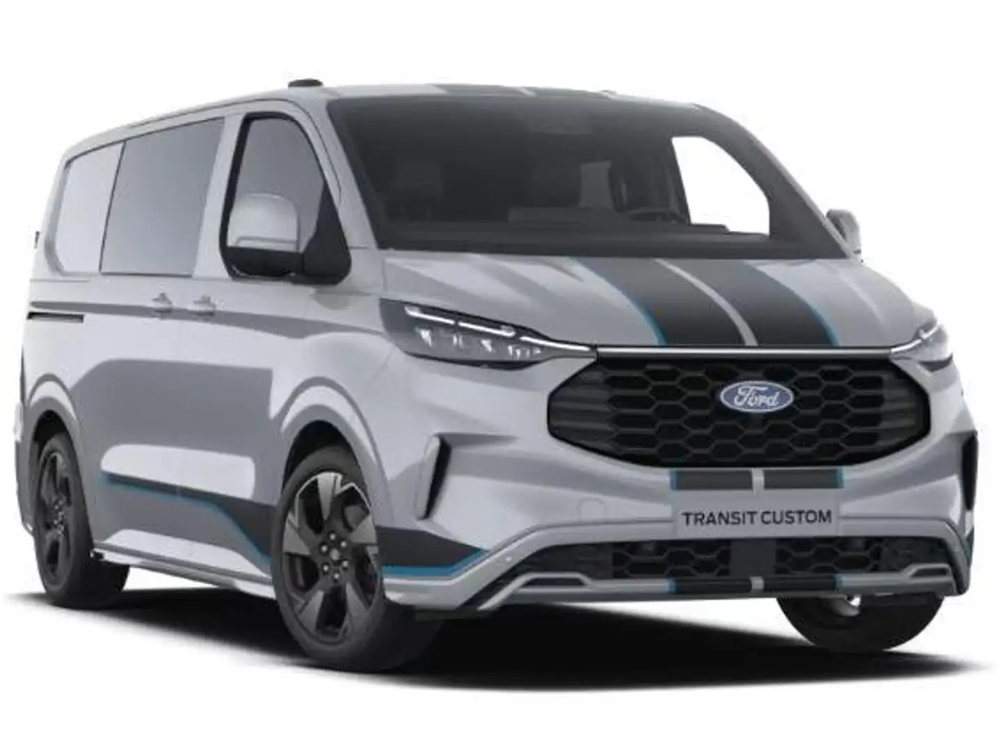 Ford Transit Custom Transit Custom Kombi 2,0 EcoBlue L1H1 320 AWD Sport Aut. Limited Grau - 1