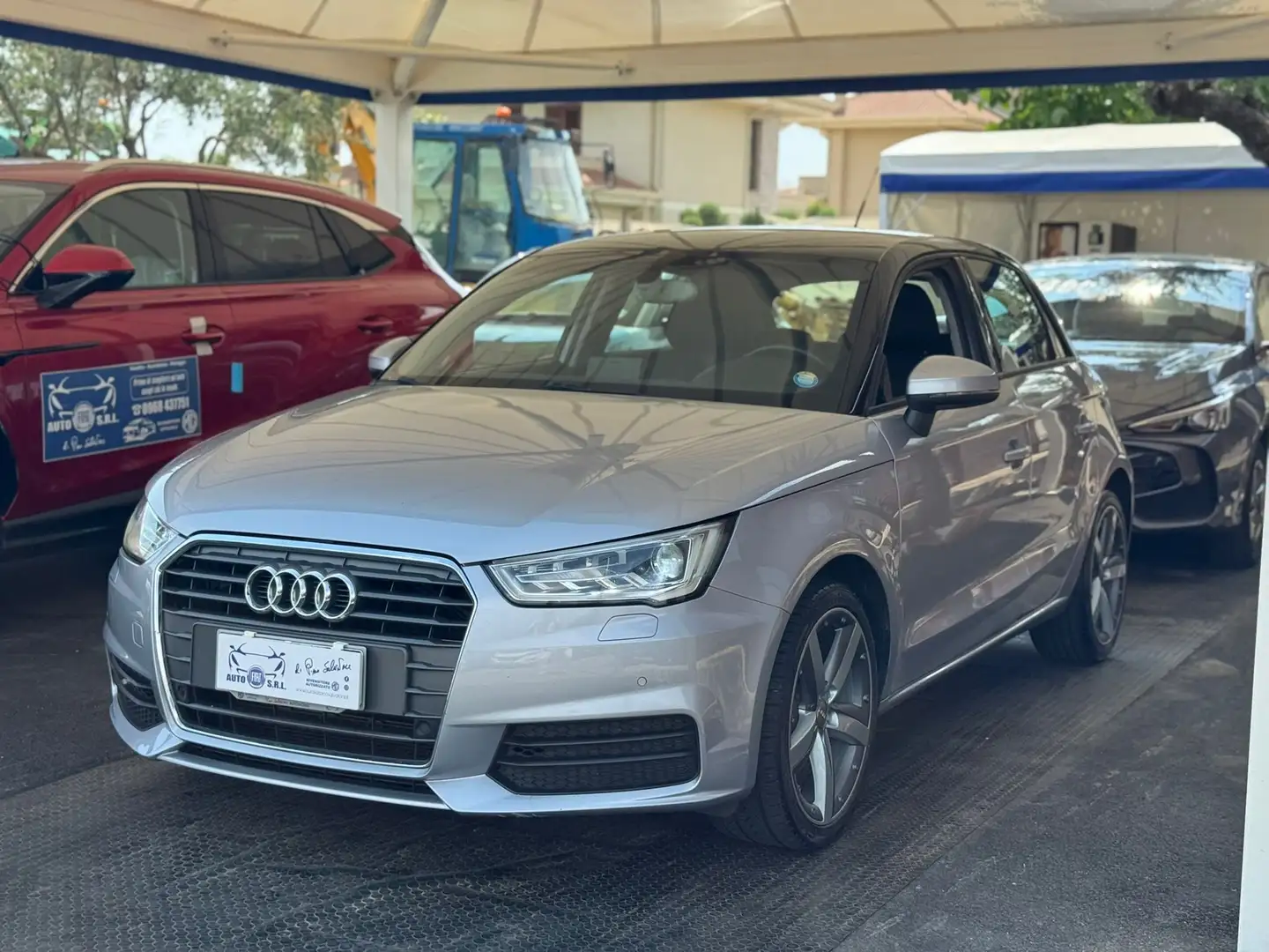 Audi A1 A1 I 2015 Sportback Sportback 1.4 tdi Metal ultra Zilver - 1