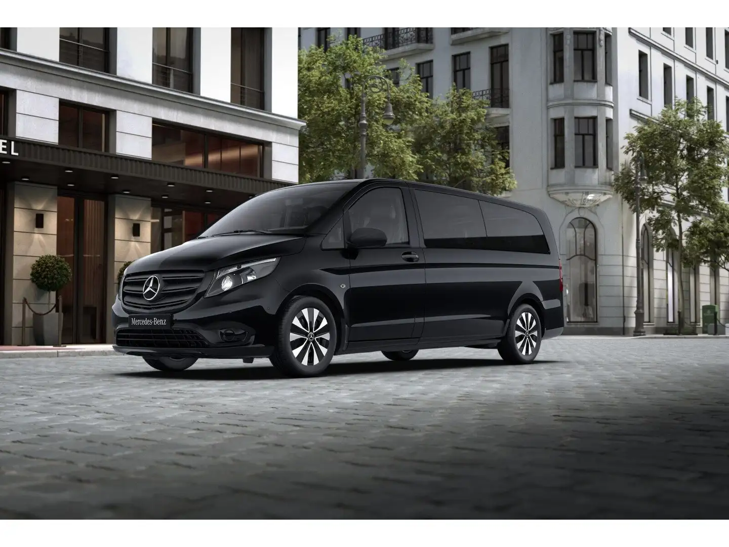 Mercedes-Benz Vito 114 CDI Kombi SELECT Extralang PTS Schwarz - 2