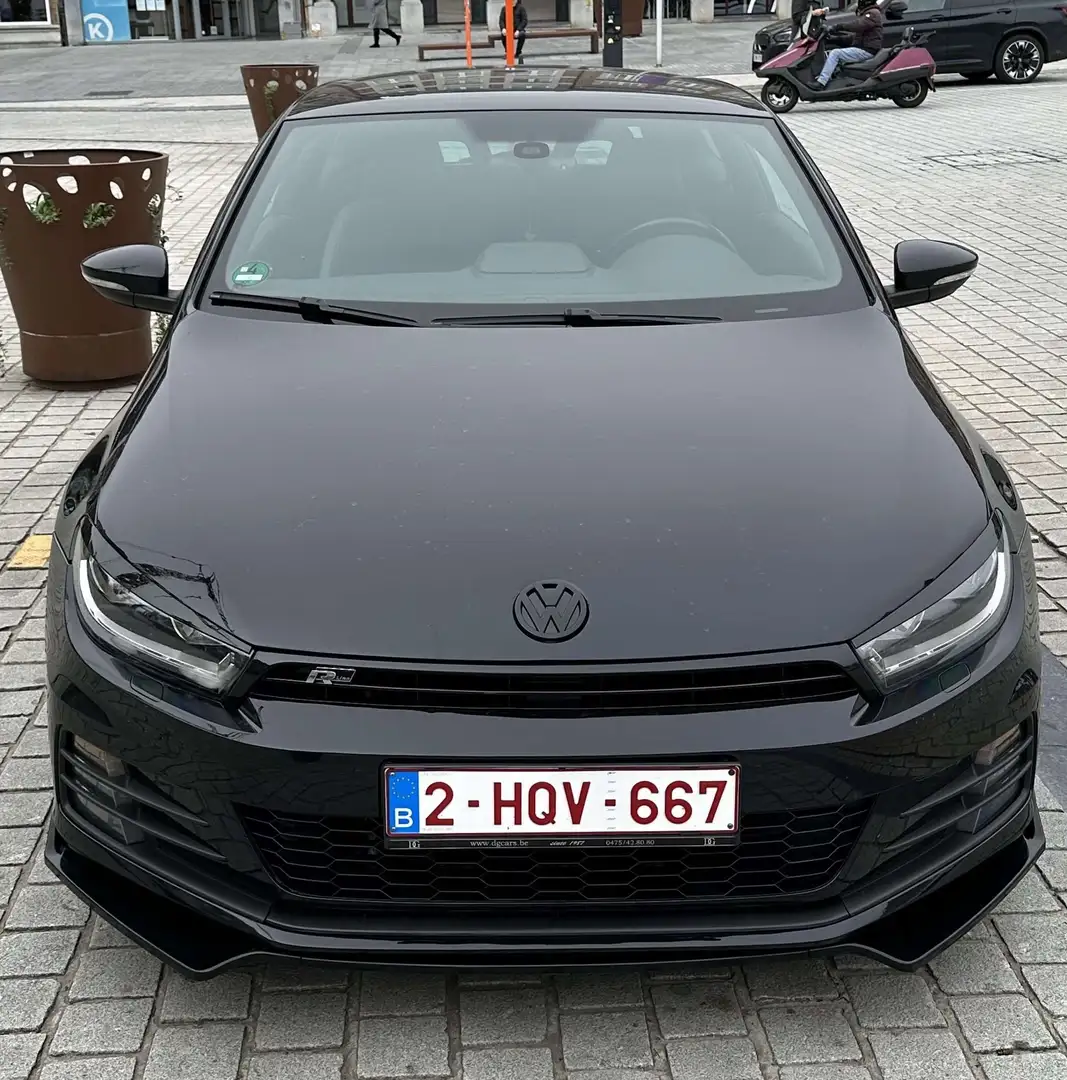 Volkswagen Scirocco 2.0 TDI Turbo Zwart - 2