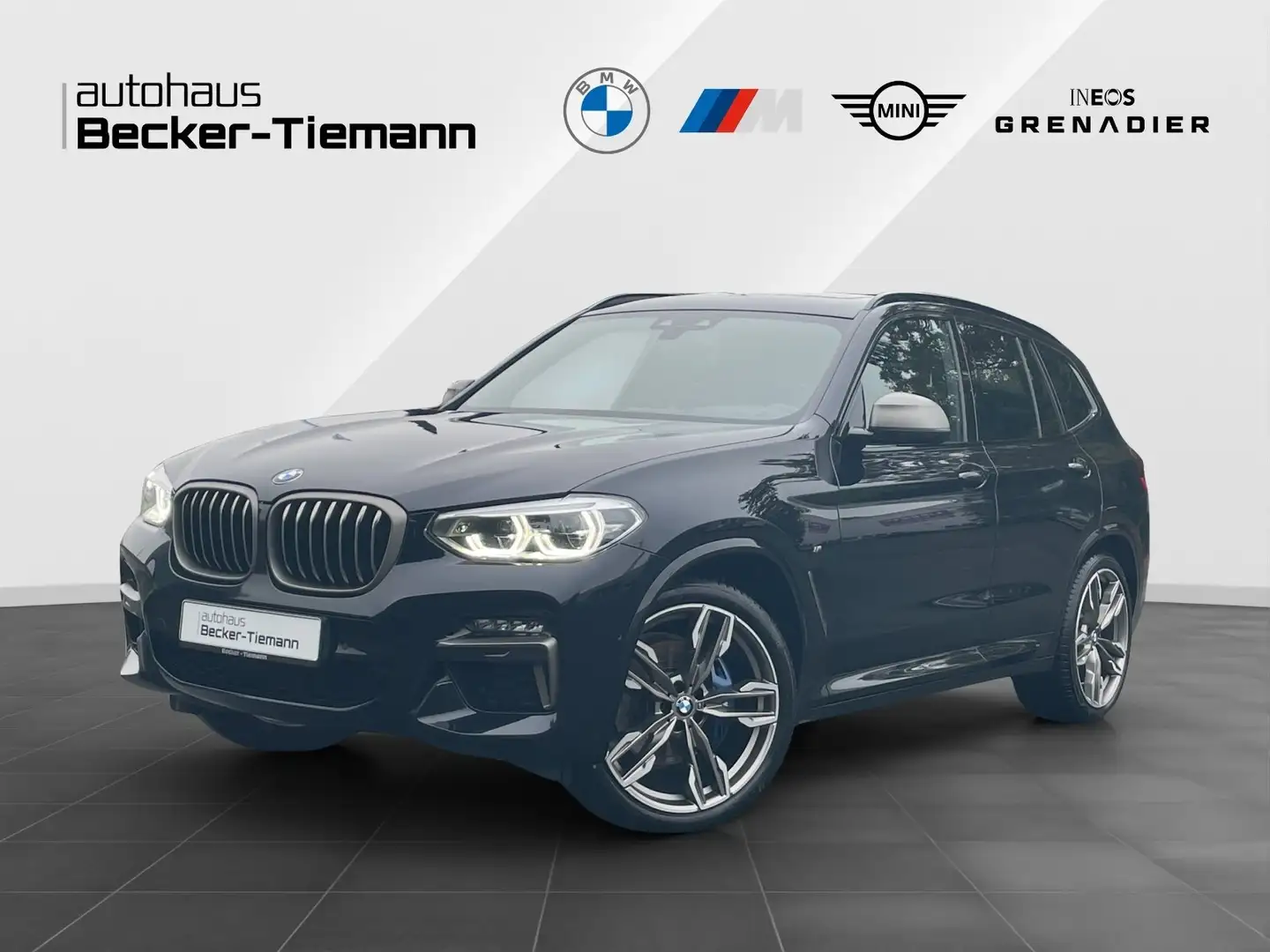 BMW X3 M 40d AHK | Pano.Dach | 21 Zoll | HuD | Kam. | HiFi Schwarz - 1