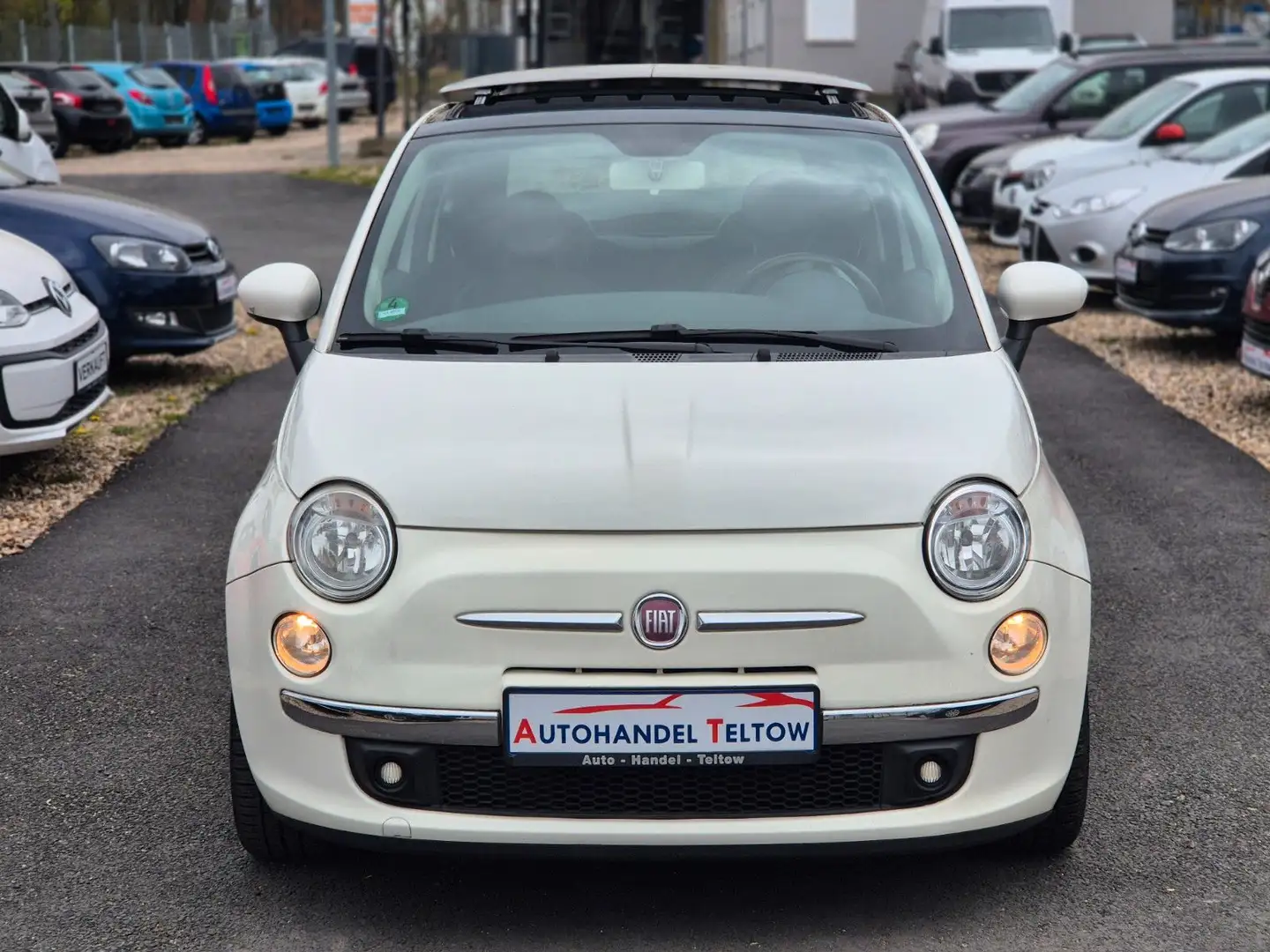 Fiat 500 Sport *Panoramadach *Leder *Klima Weiß - 2