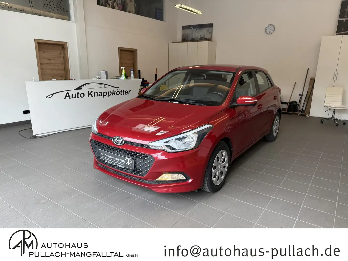 Hyundai i20 i20 1.2 Trend Klima/Sitzhzg./BC/Tempomat/eFH. Rouge - 1