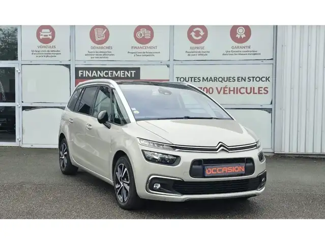Citroen Grand C4 SpaceTourer Shine 1.5 BlueHDi 130cv 7 Places + Toit pano + Pack Enfant