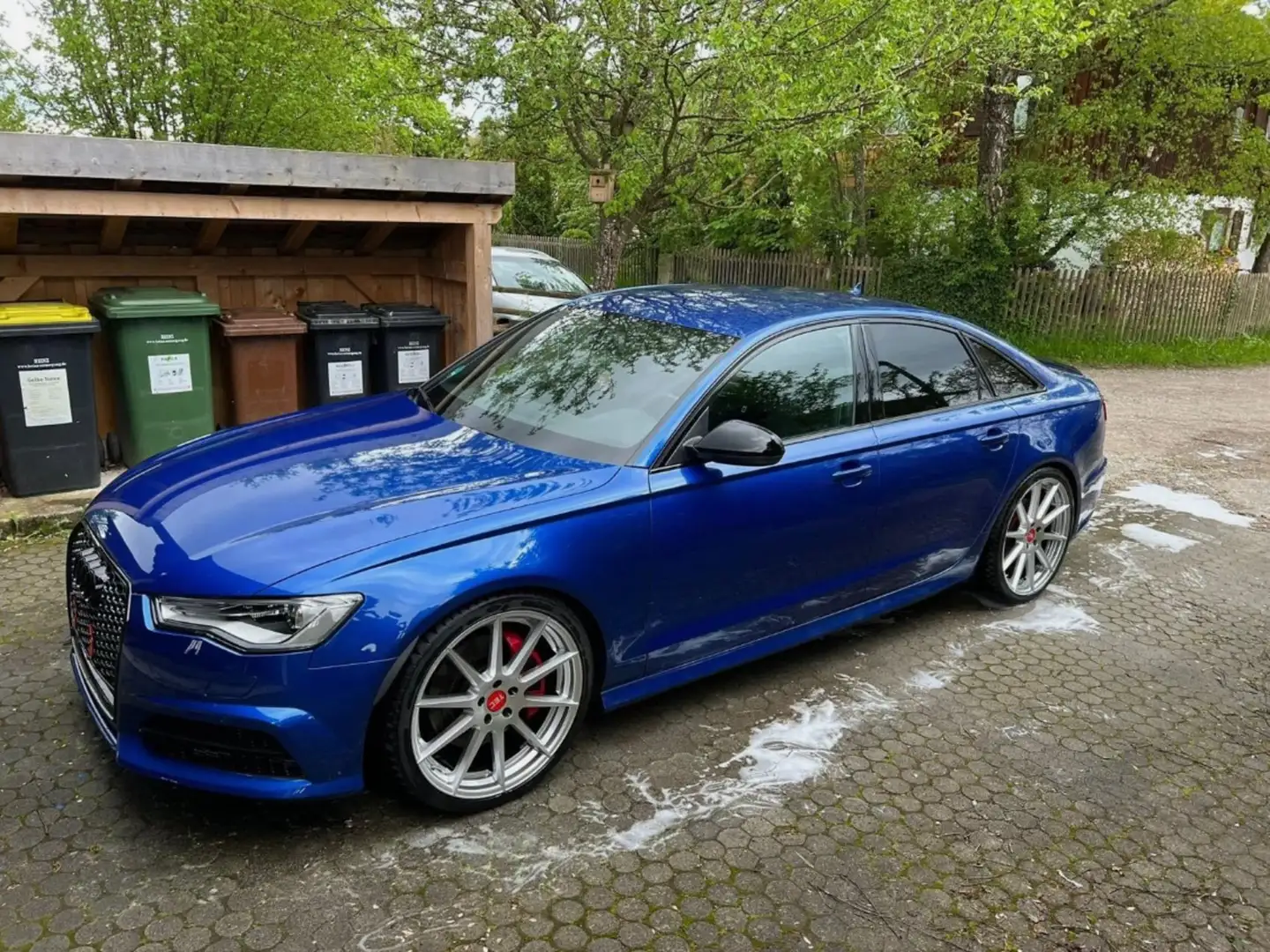 Audi A6 A6 3,0 TDI quattro Daylight S-tronic Daylight Blau - 2