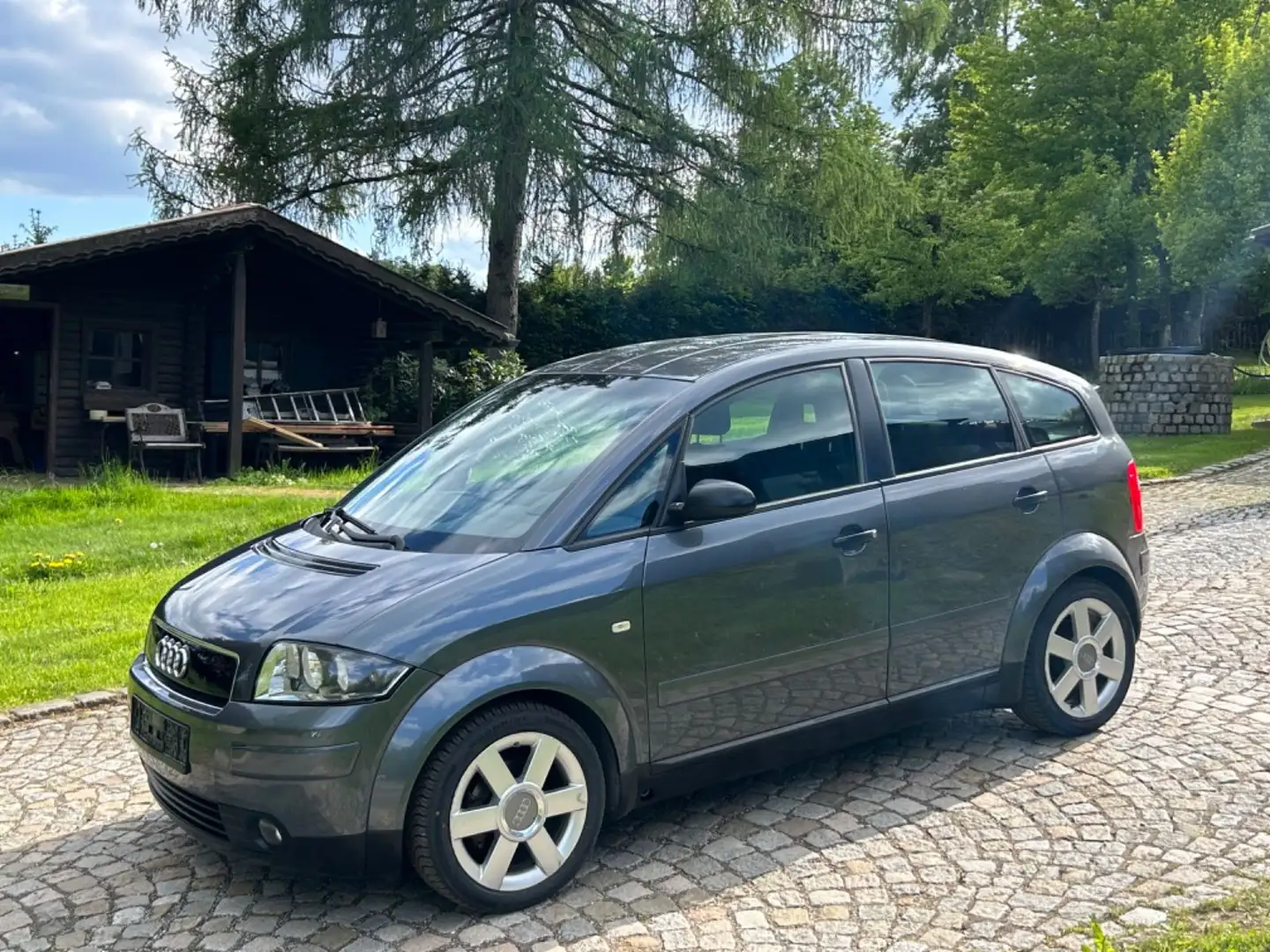 Audi A2 1.4TDI, Klima, 2Hand, 152tkm Grau - 1