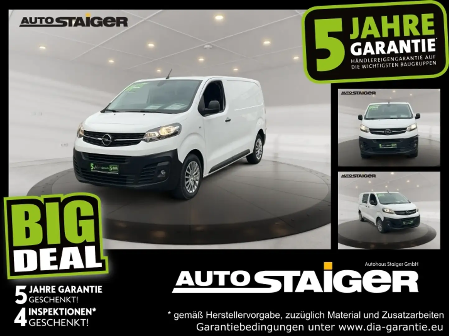 Opel Vivaro Kasten L2 Edition Navi, Kamera, Holzboden Blanc - 1