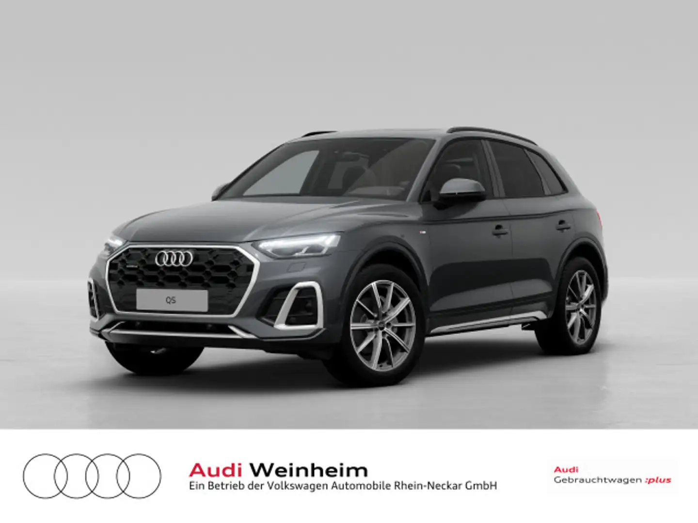 Audi Q5 40 TDI quattro 2x S-Line Pano Matrix LED Kame Gris - 2