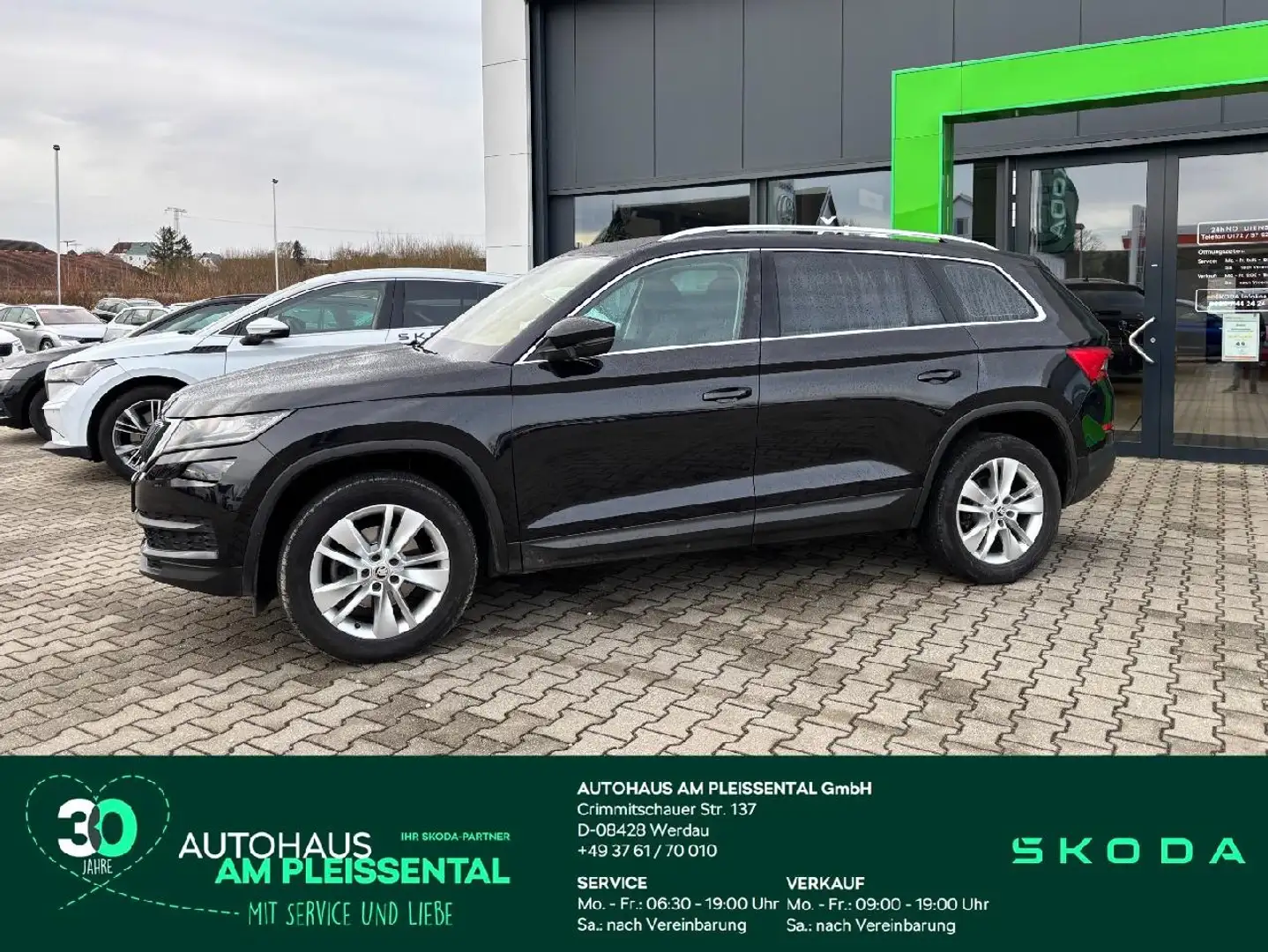 Skoda Kodiaq Style 4x4 110 kW DSG Kamera+beh.WSS Schwarz - 1