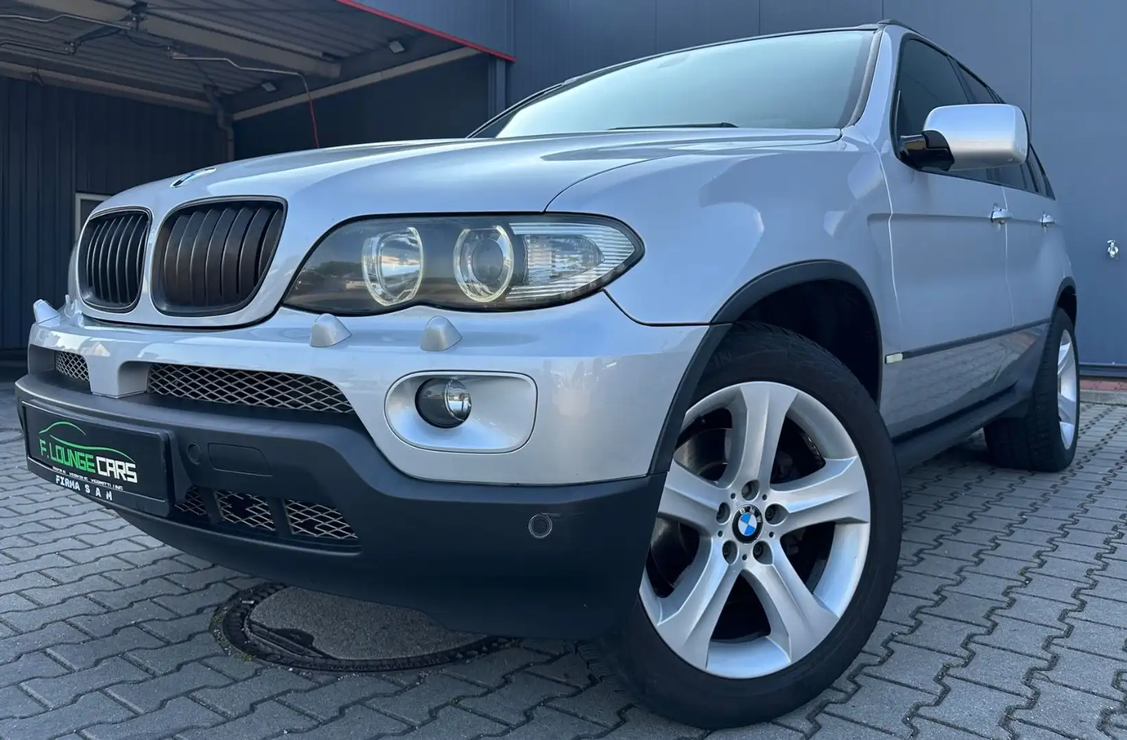 BMW X5 3.0d M-Sportpaket*Leder*Navi*Xen*Ahk.*Tüv NEU Argent - 1