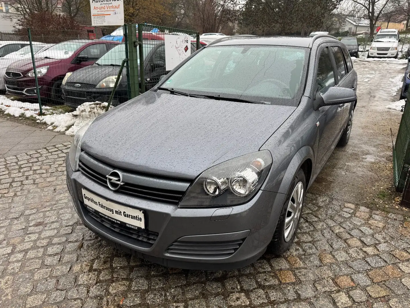 Opel Astra H Caravan Edition 2-Hand Scheckheft SR+WR Grau - 1