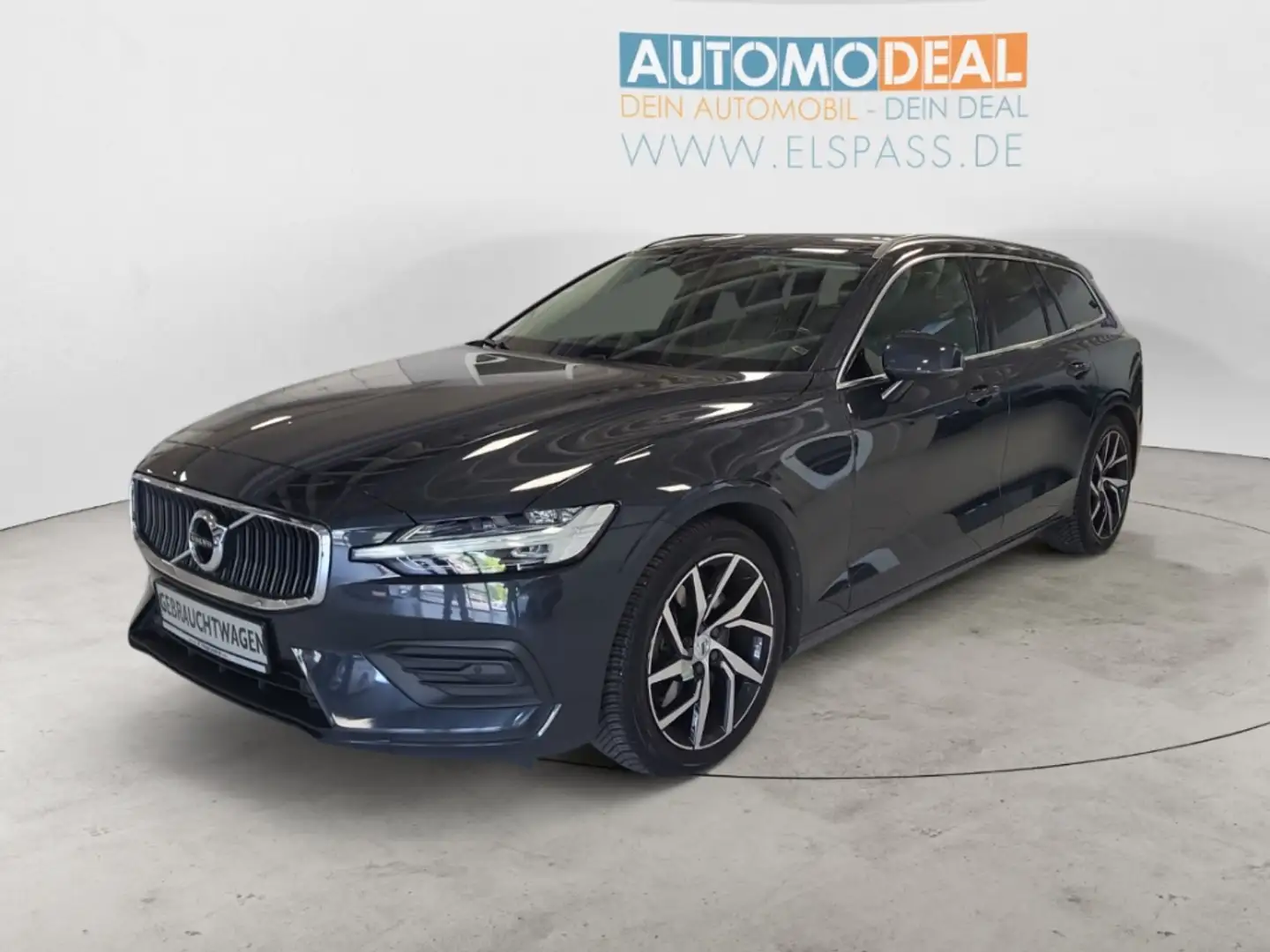 Volvo V60 Momentum AUTOMATIK ALLWETTER NAV LED ALLRAD DIG-DI Gris - 2