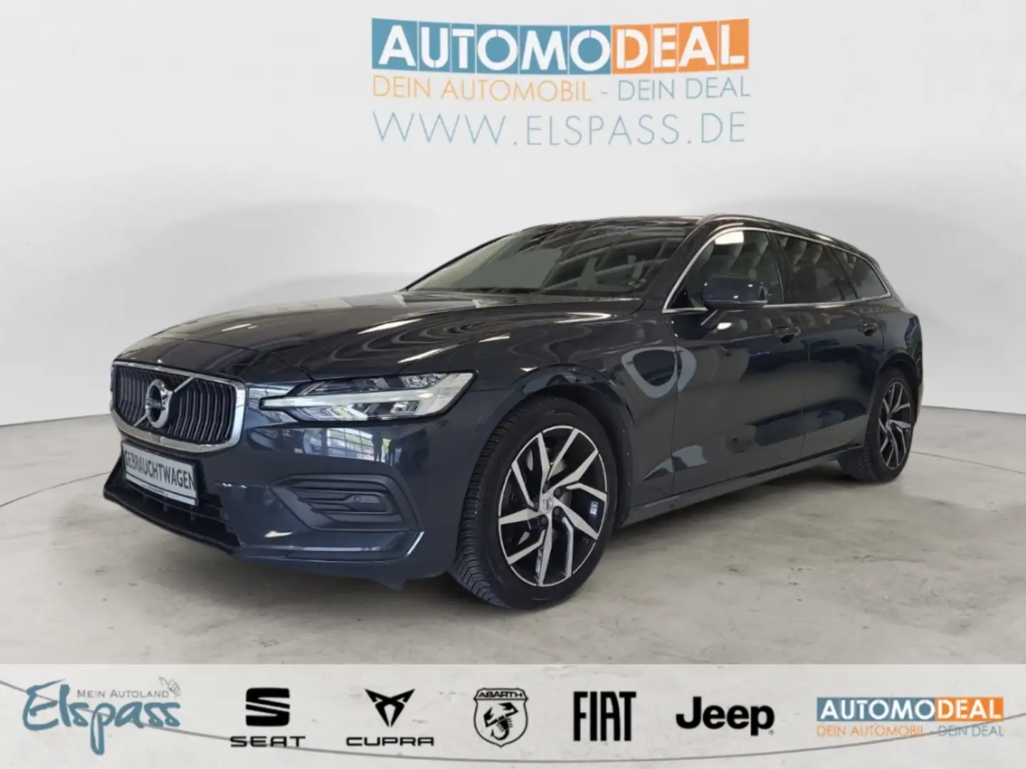 Volvo V60 Momentum AUTOMATIK ALLWETTER NAV LED ALLRAD DIG-DI Gris - 1