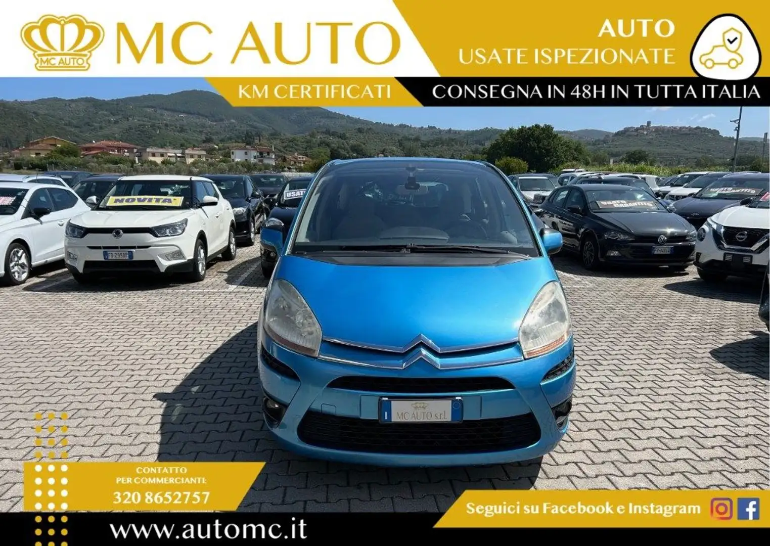 Citroen C4 Picasso 1.6 HDi 110 FAP CMP6 Elegance Blu/Azzurro - 2