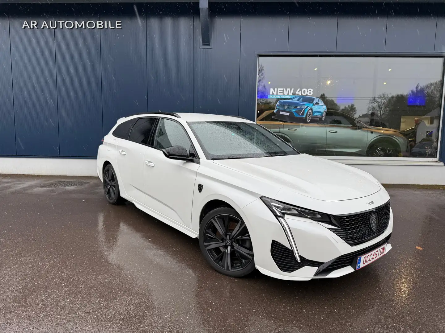 Peugeot 308 SW 1.6 PHEV Hybrid GT Pack 180ch Blanc - 1