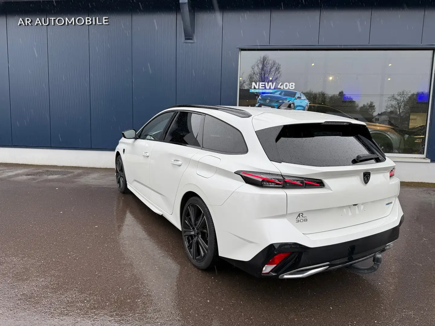 Peugeot 308 SW 1.6 PHEV Hybrid GT Pack 180ch Blanc - 2