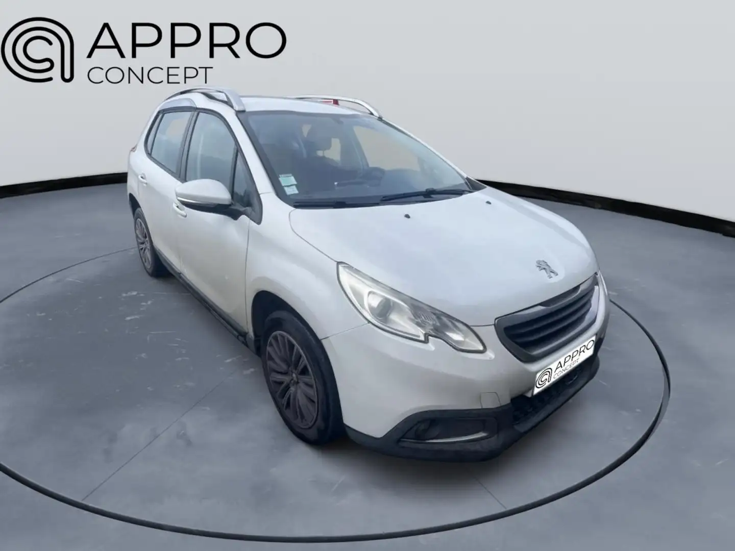 Peugeot 2008 1.6 e-HDi FAP - 92  Active PHASE 1 Blanc - 1