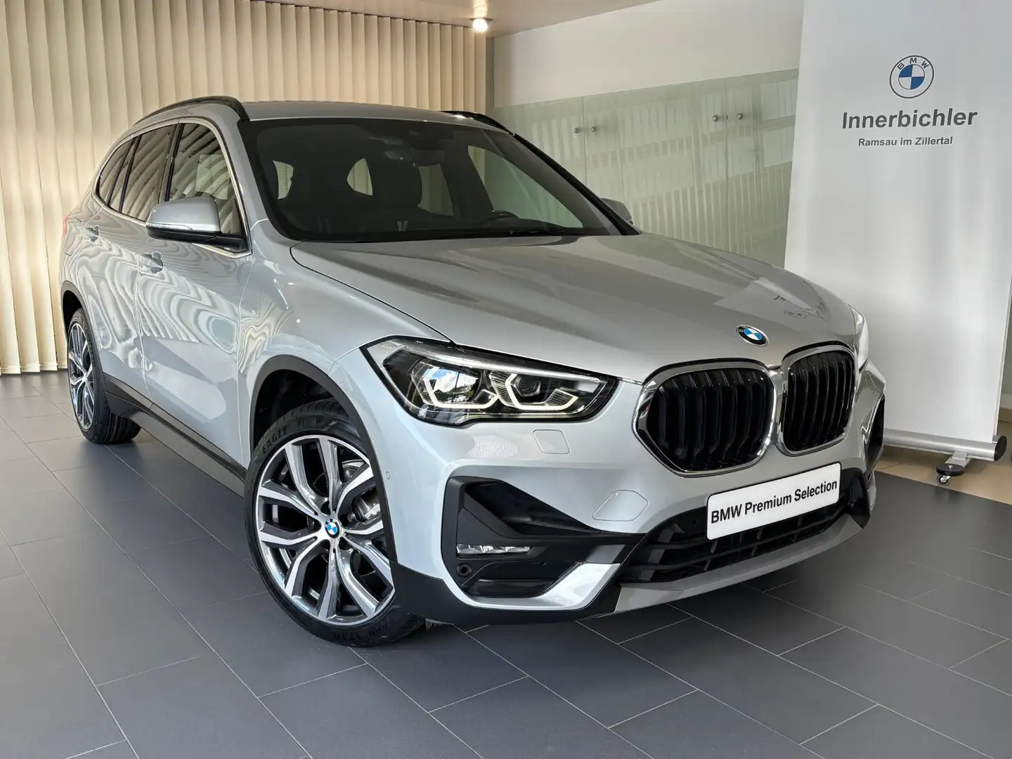 BMW X1 X1 xDrive18d Argent - 1