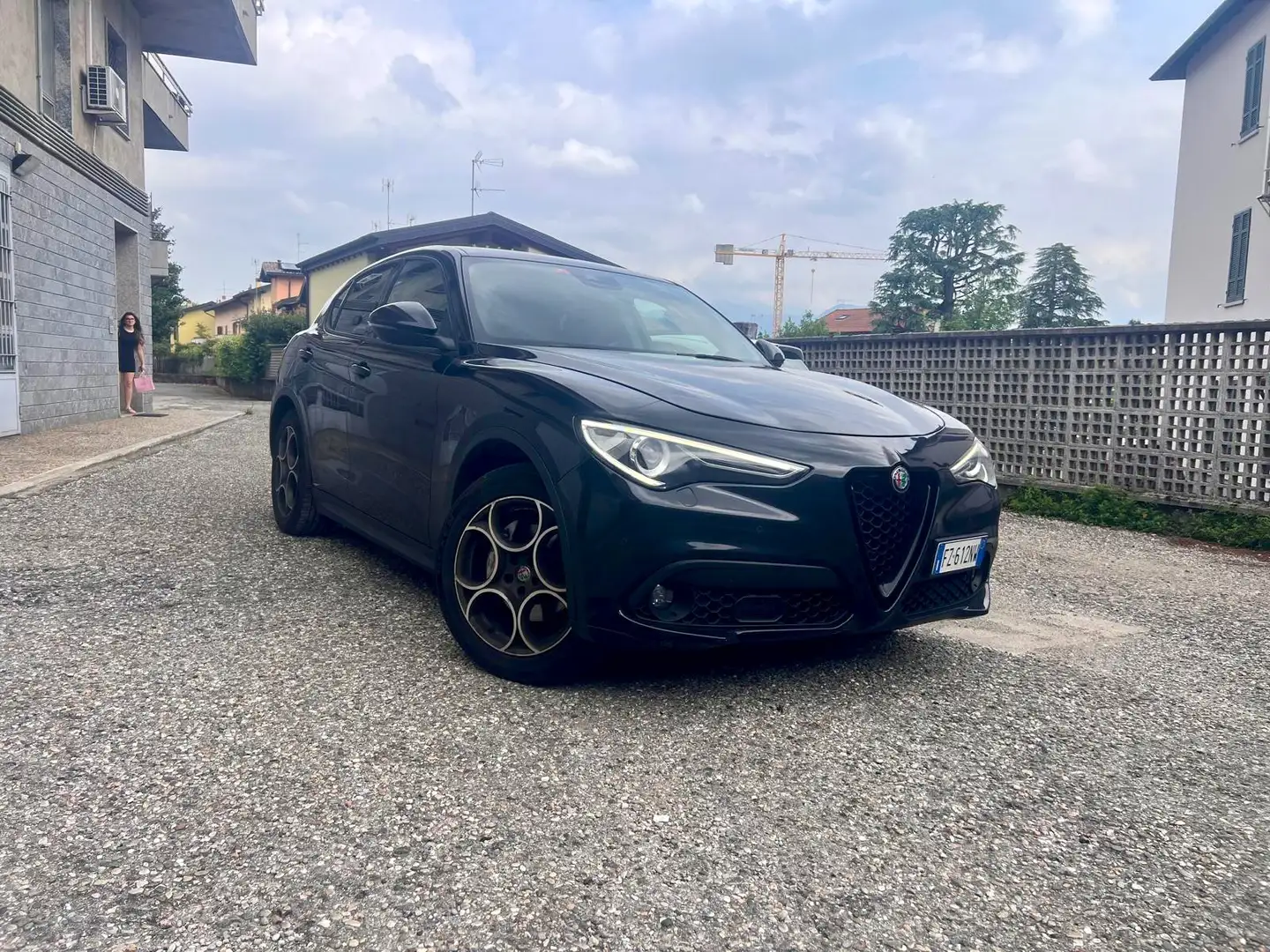 Alfa Romeo Stelvio Stelvio 2017 2.2 t Sport Tech rwd 160cv auto Nero - 1