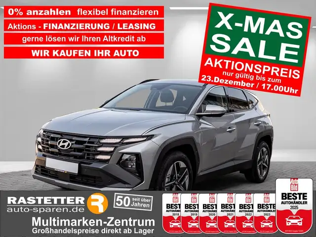 Hyundai TUCSON T-GDI 48V DCT 5Jahre+Navi+virtCP+ACC+Kamera+SHZ+PD