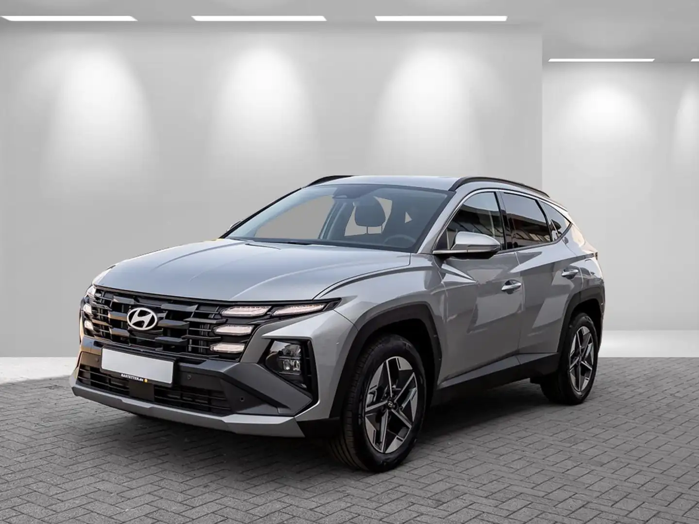 Hyundai TUCSON T-GDI 48V DCT 5Jahre+Navi+virtCP+ACC+Kamera+SHZ+PD Gris - 2