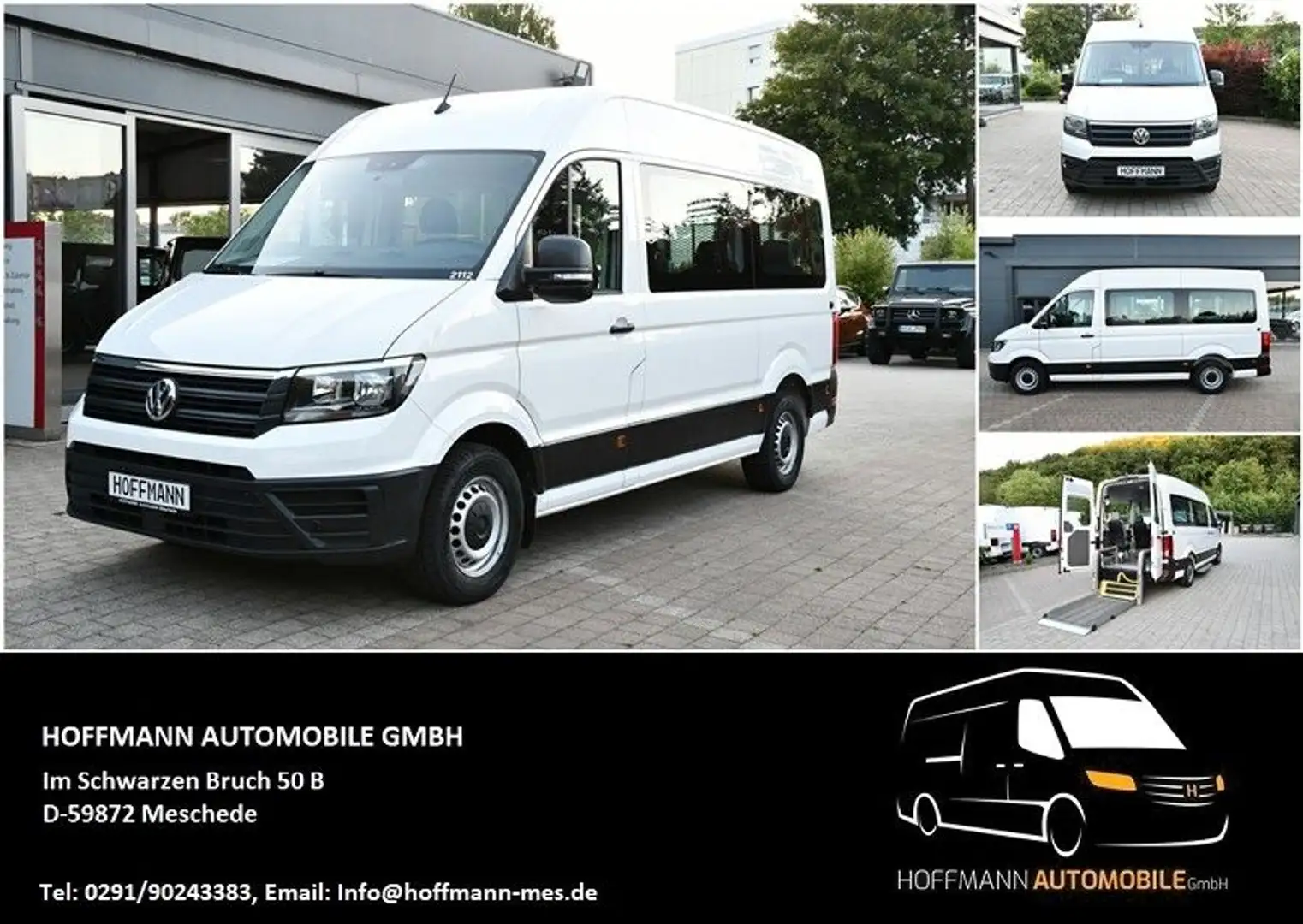 Volkswagen Crafter Bus/Kombi 35 FWD L2H2 Behindertengerecht Blanc - 1
