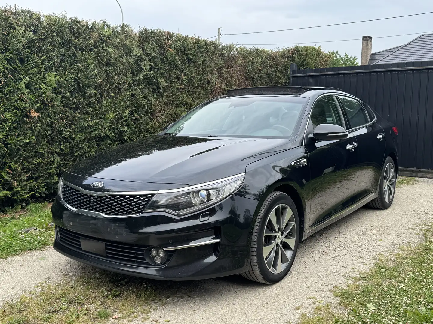 Kia Optima 1.7 CRDI DCT Business Supreme+++Euro 6b+++Full+++ Чёрный - 1
