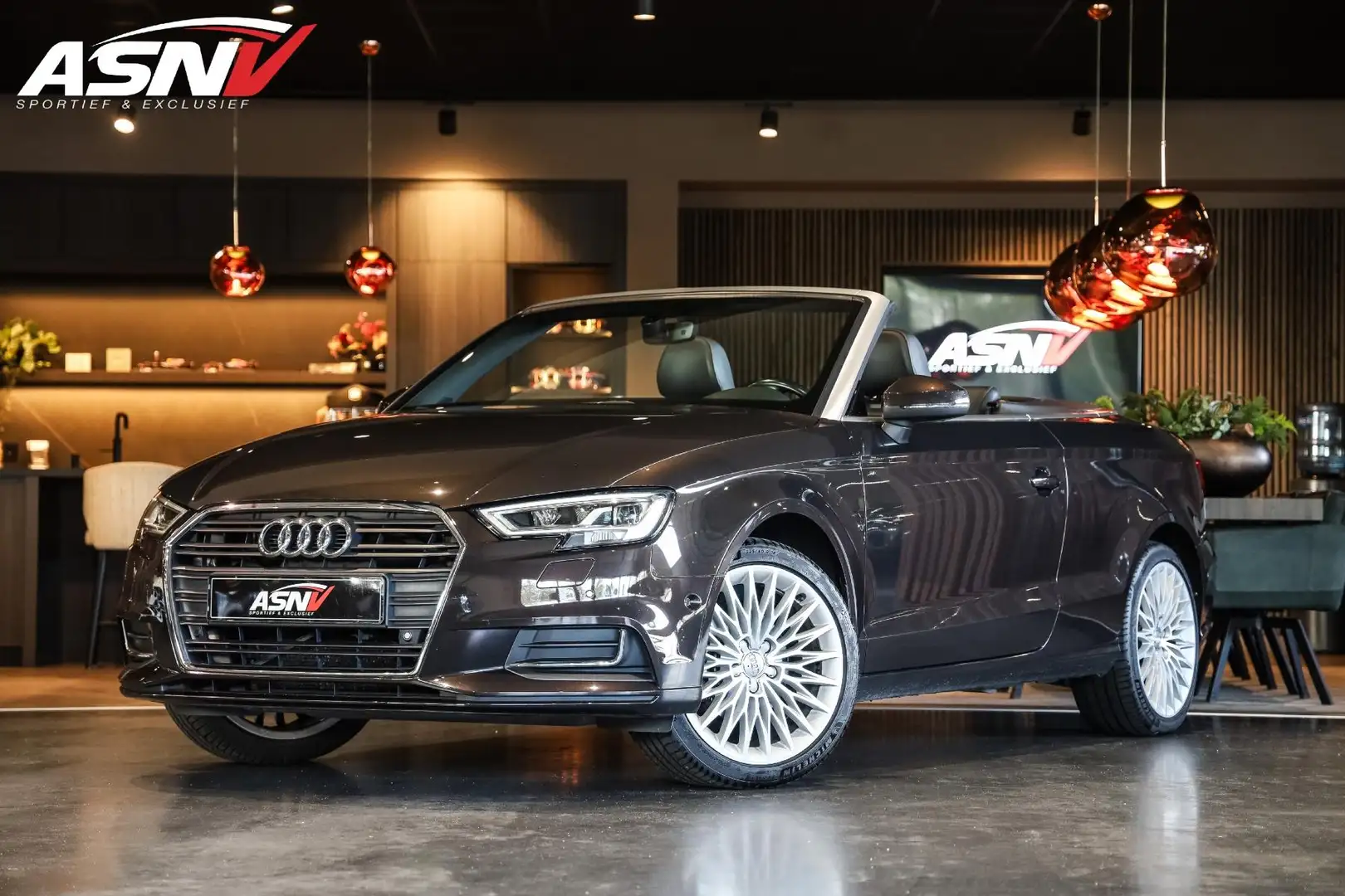 Audi A3 Cabriolet 1.4 TFSI Pro Line Plus, 150 PK, MMI/Navi Bruin - 1