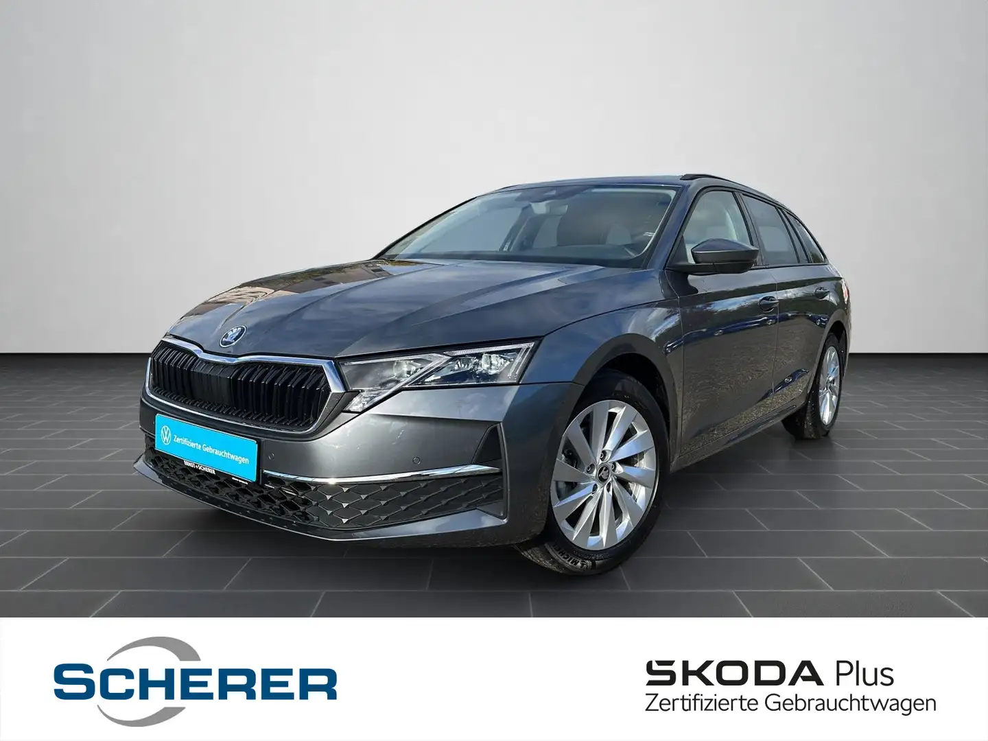 Skoda Octavia Combi 2.0 TDI DSG Selection LED+ACC+Kame Grau - 1
